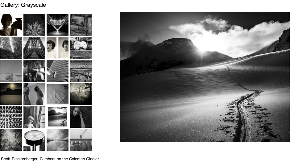 Featured in Black Box Gallery's "Greyscale" Exhibition