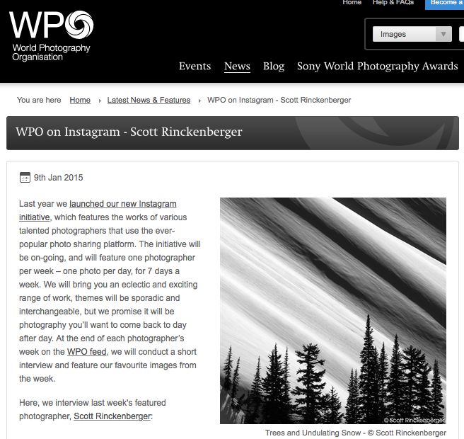 World Photography Organisation: Interview with featured artist Scott Rinckenberger