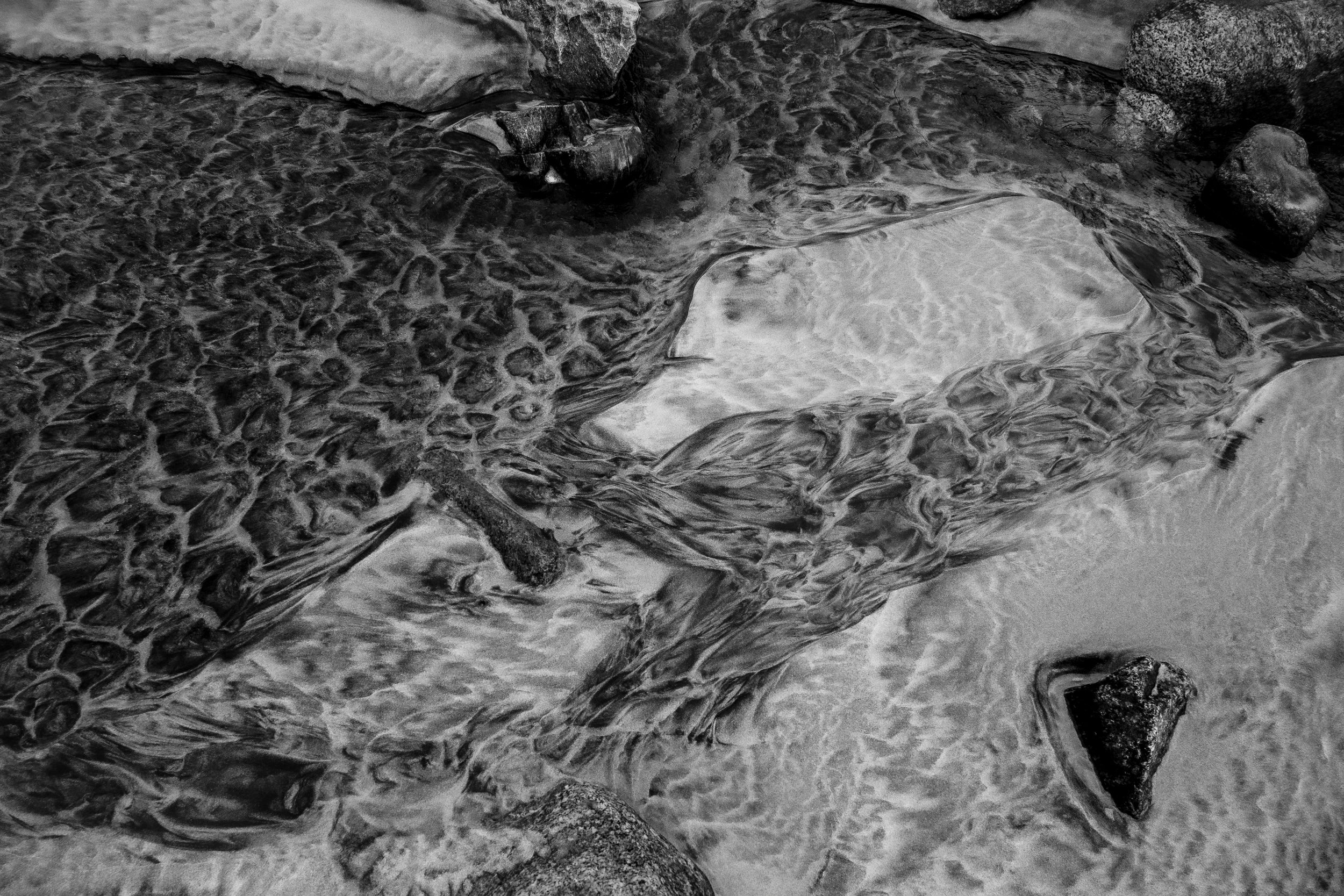 A Universe in Grains of Sand on Kvalvika Beach: Matted 8x10 Print