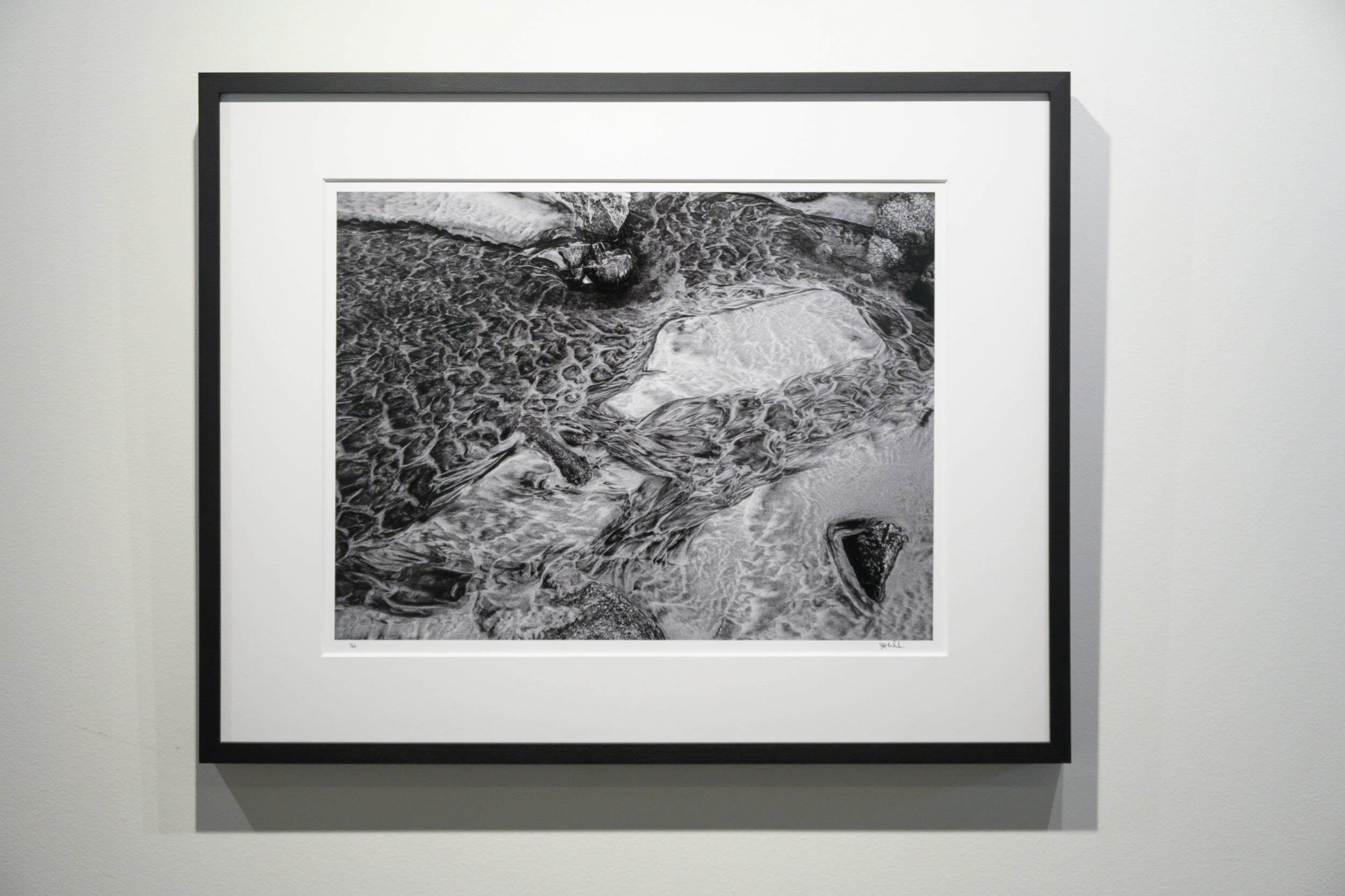 A Universe in Grains of Sand on Kvalvika Beach: Limited Edition Framed Print