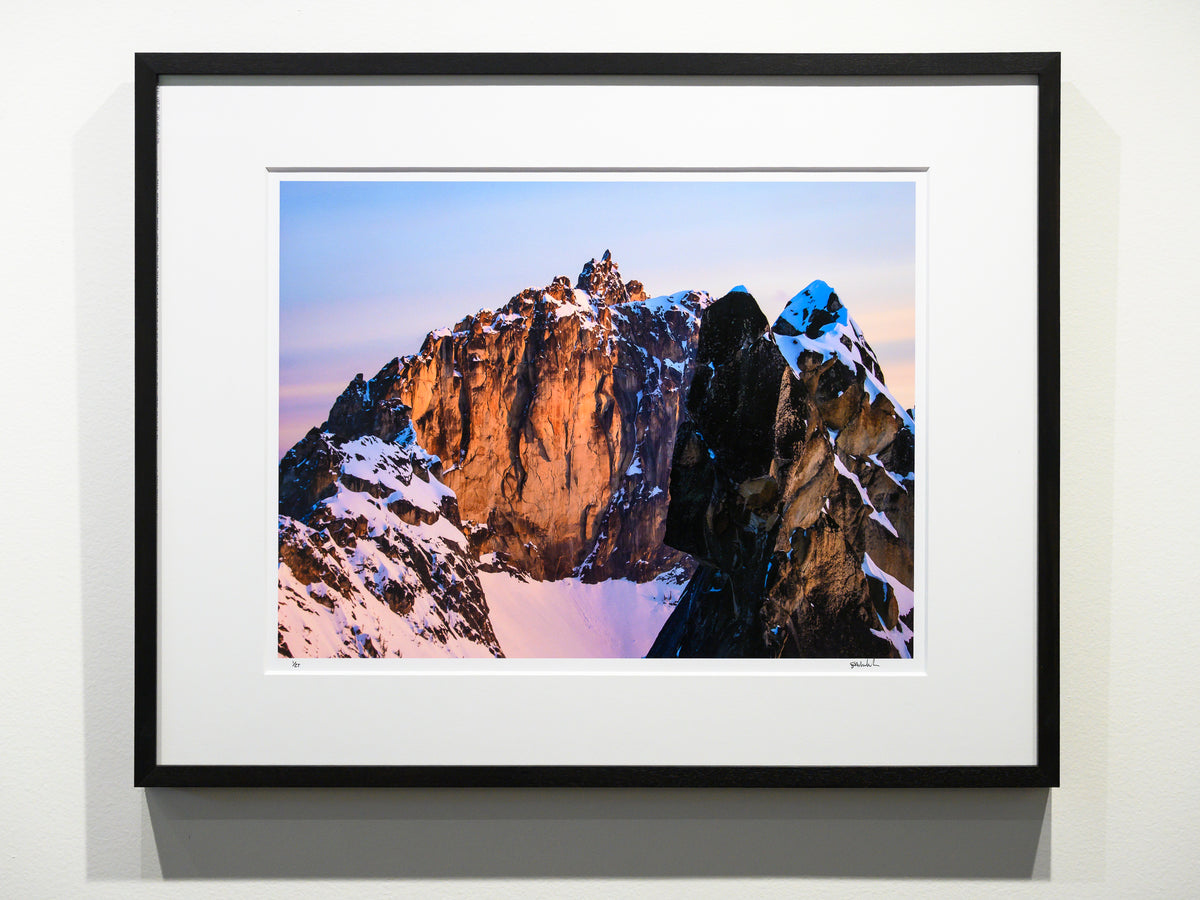 Big Kangaroo with Early Morning Alpenglow: Limited Edition Framed Print