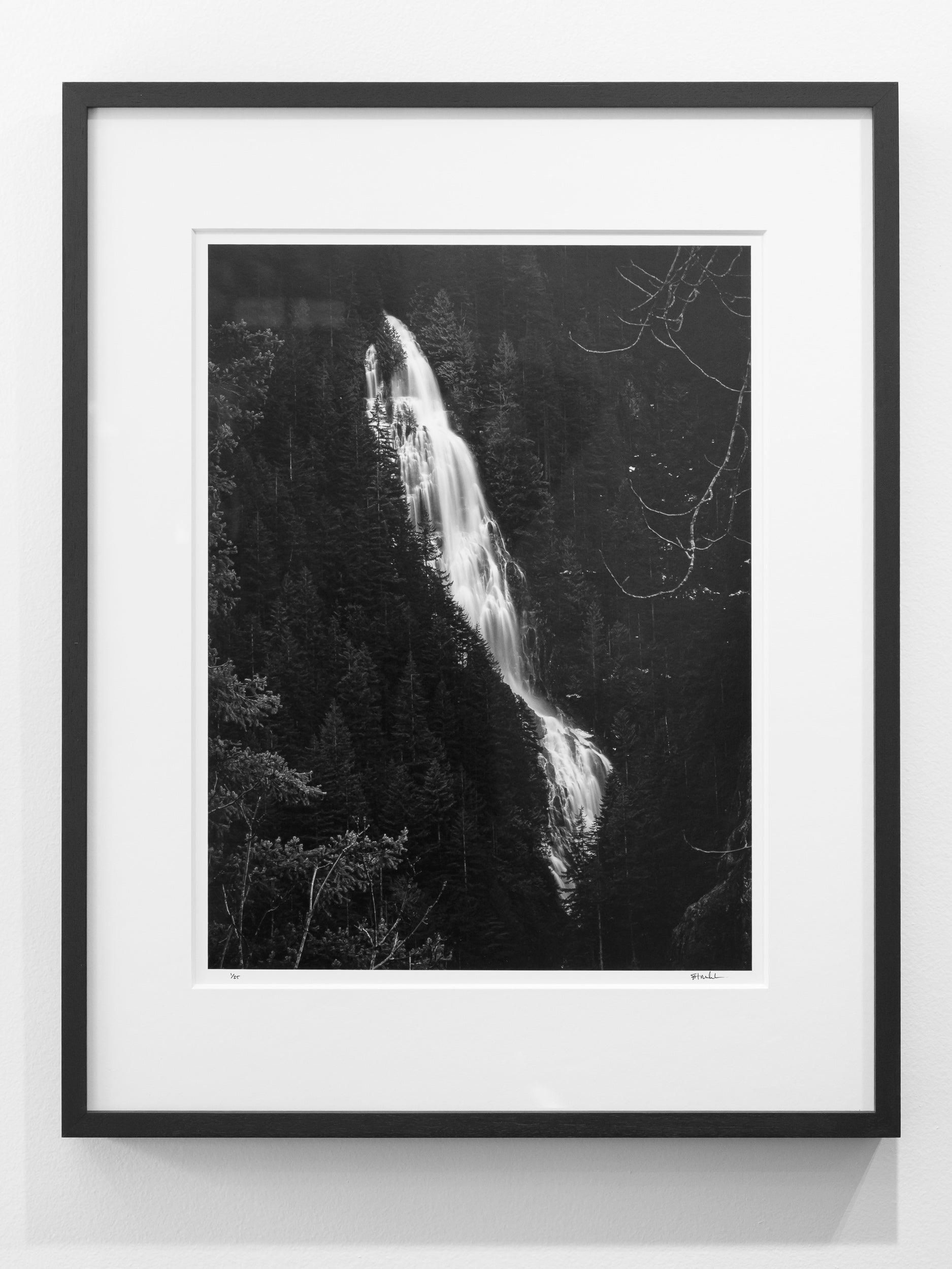 Crater Creek Falls on Mount Si: Limited Edition Framed Print