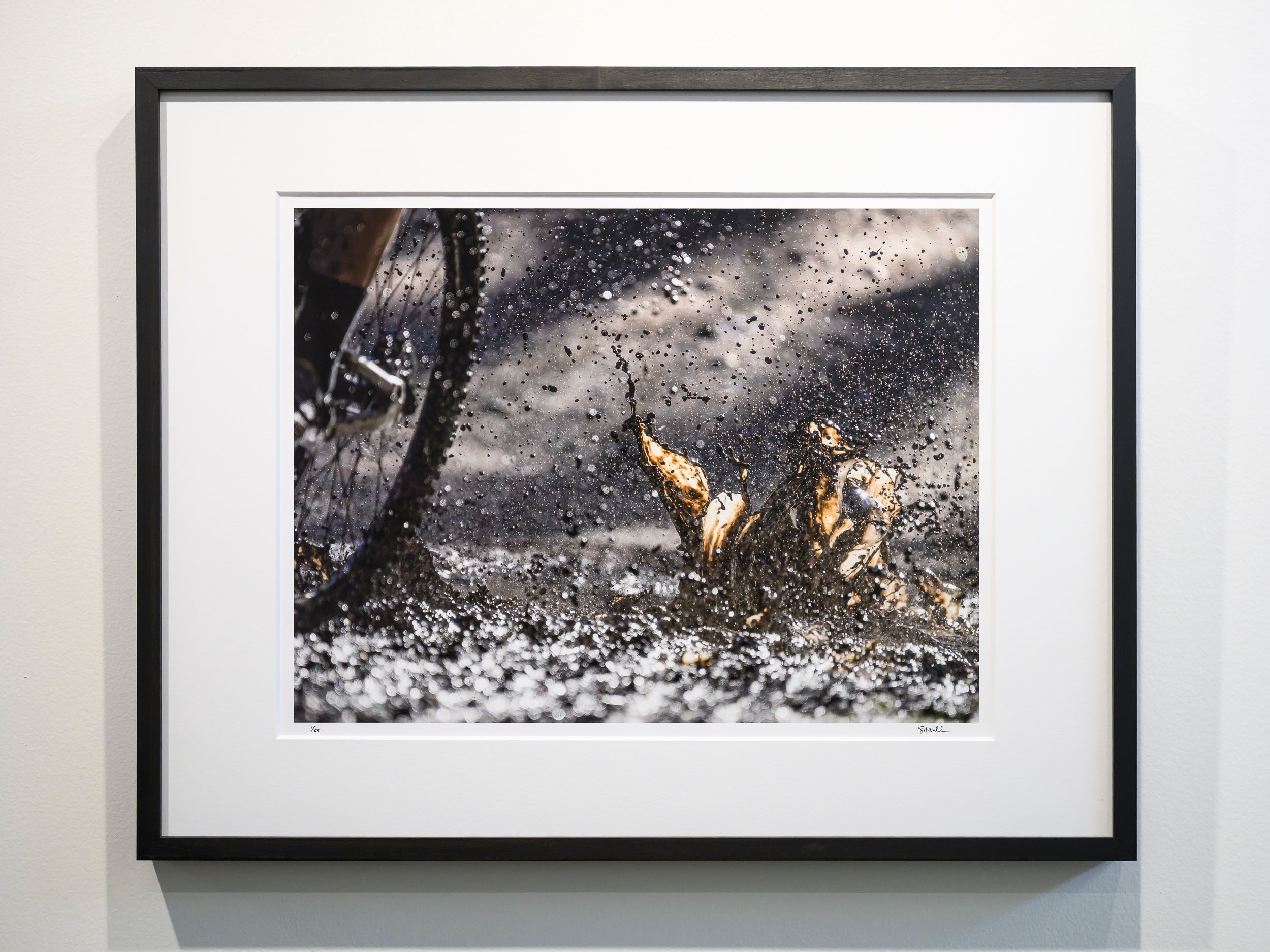 Frozen Splash: Limited Edition Framed Print