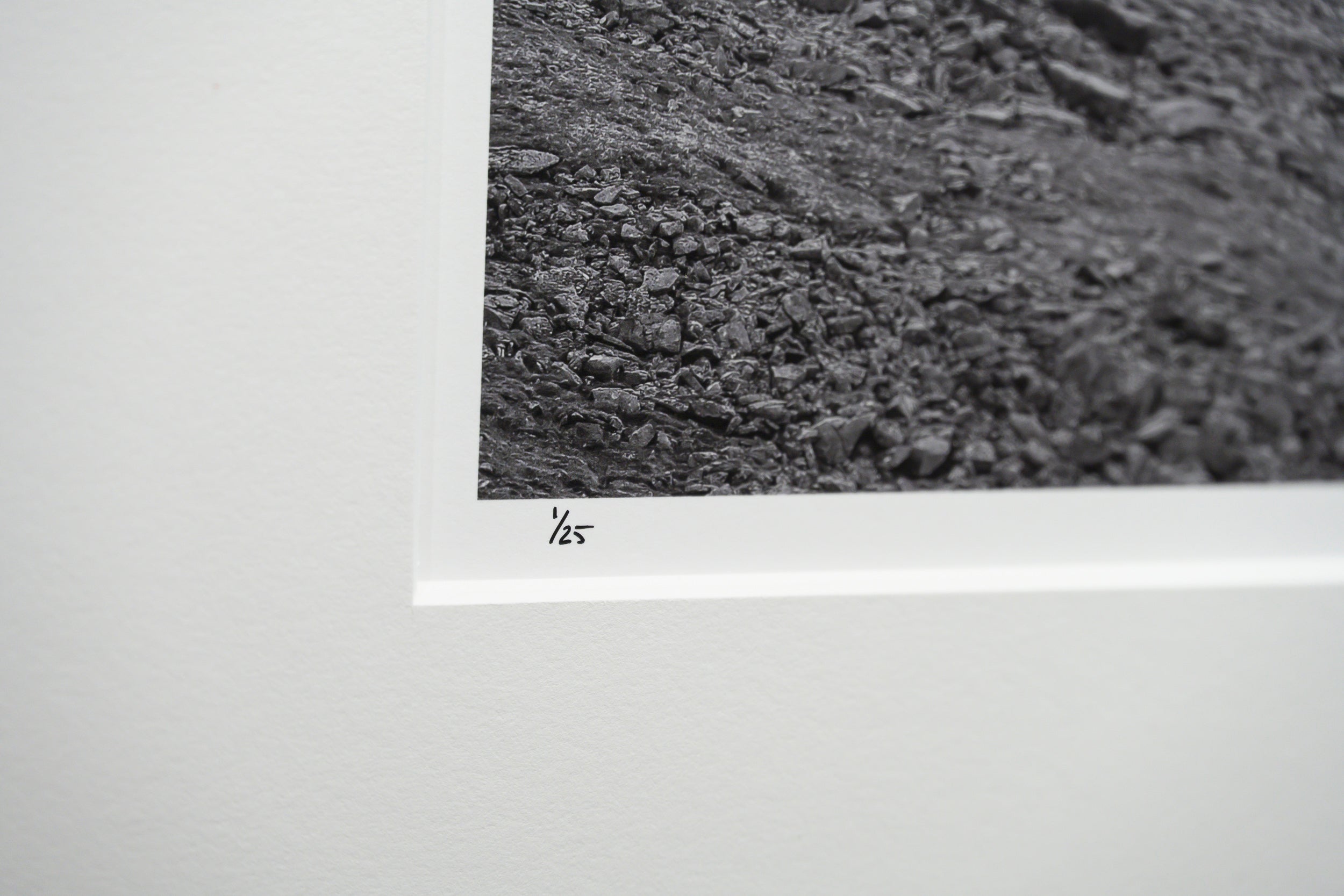 Immaculate Striped Granite and Swirling Clouds on Breidflogtind: Limited Edition Framed Print