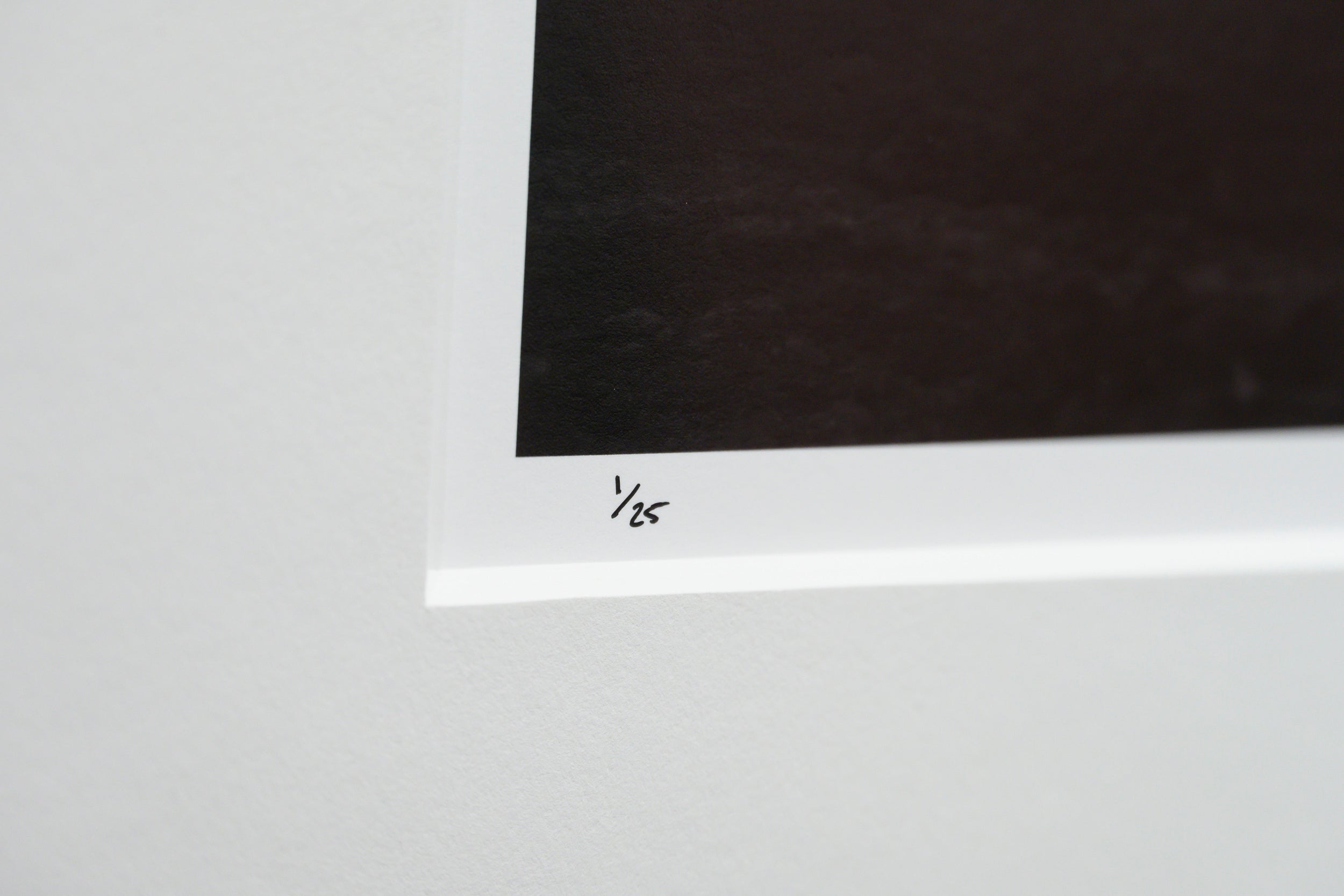 Mirrored Lake above Kvalvika Beach with Building Storm Clouds: Limited Edition Framed Print