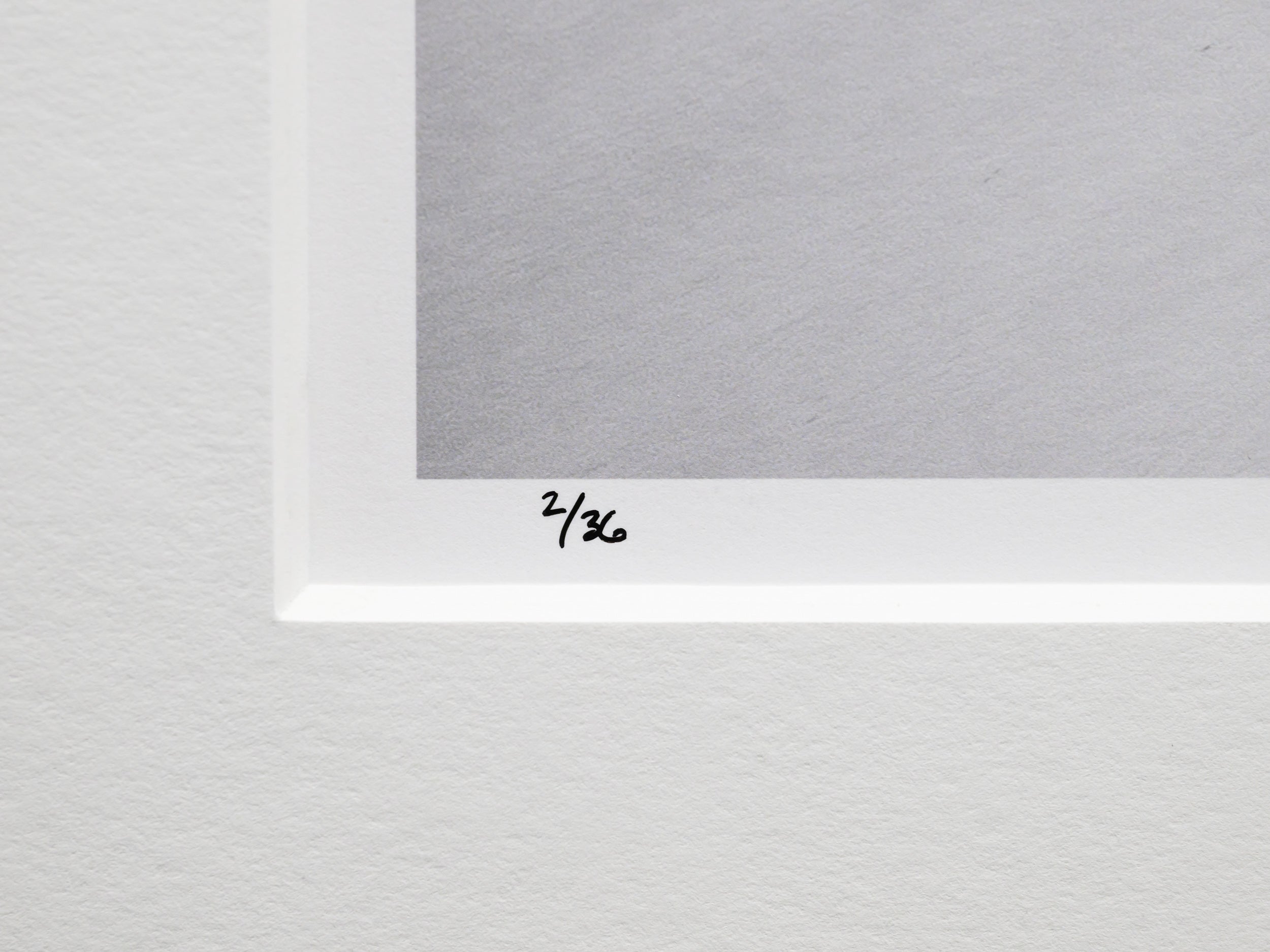 Single Track on Norikura: 24x36 Limited Edition Framed Print