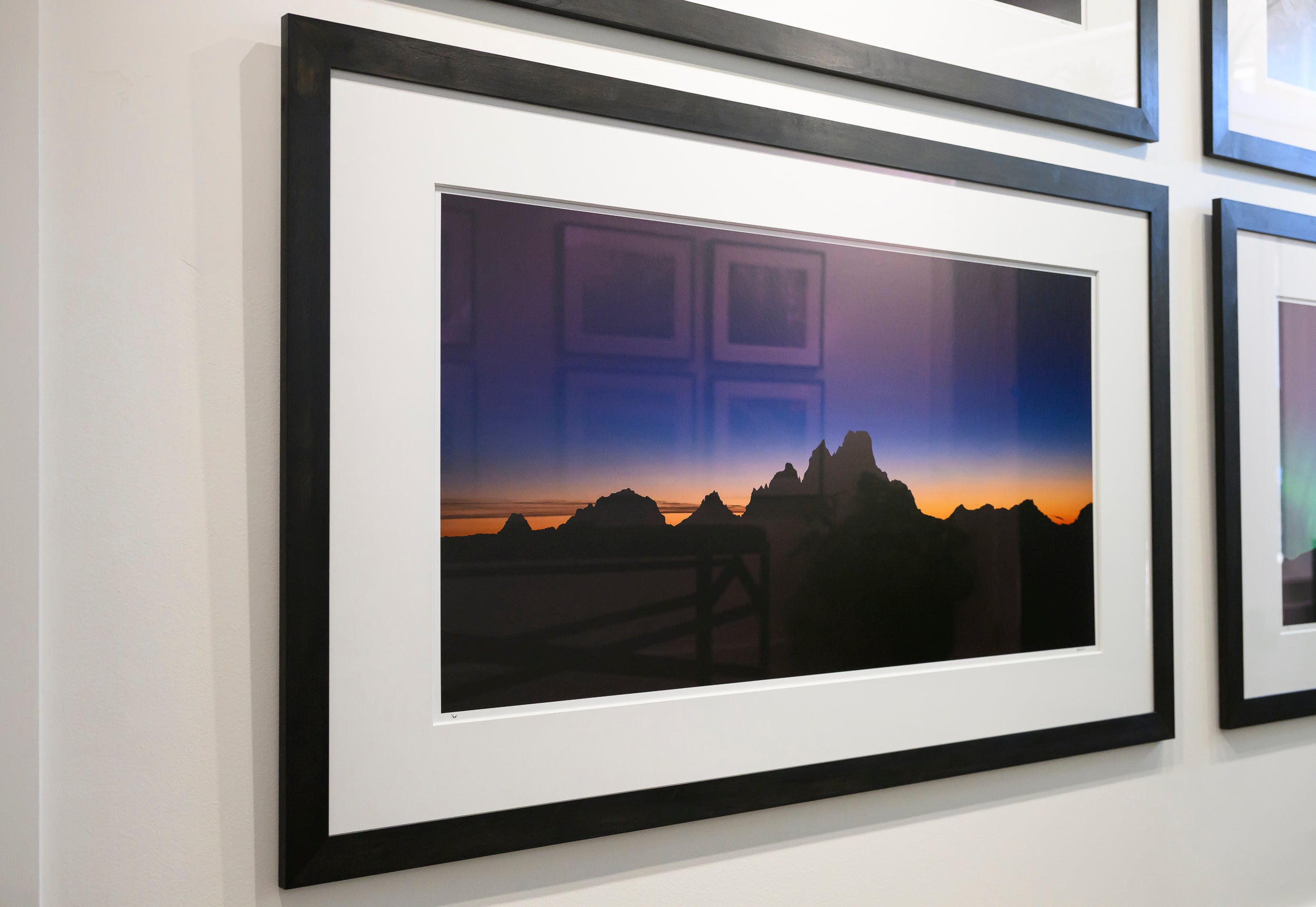 Slesse Mountain Sunset Gradient: 24x48 Limited Print