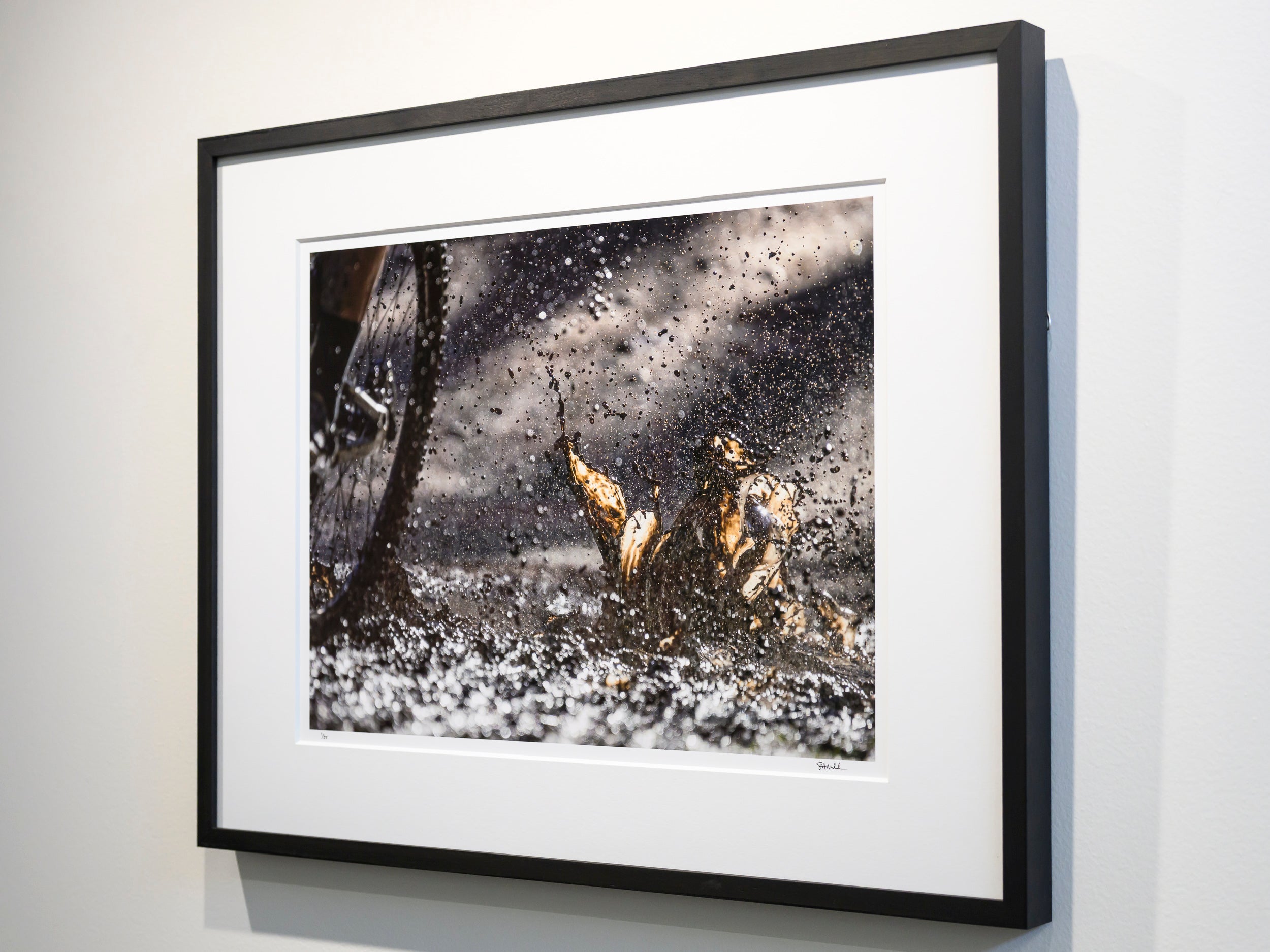 Frozen Splash: Limited Edition Framed Print