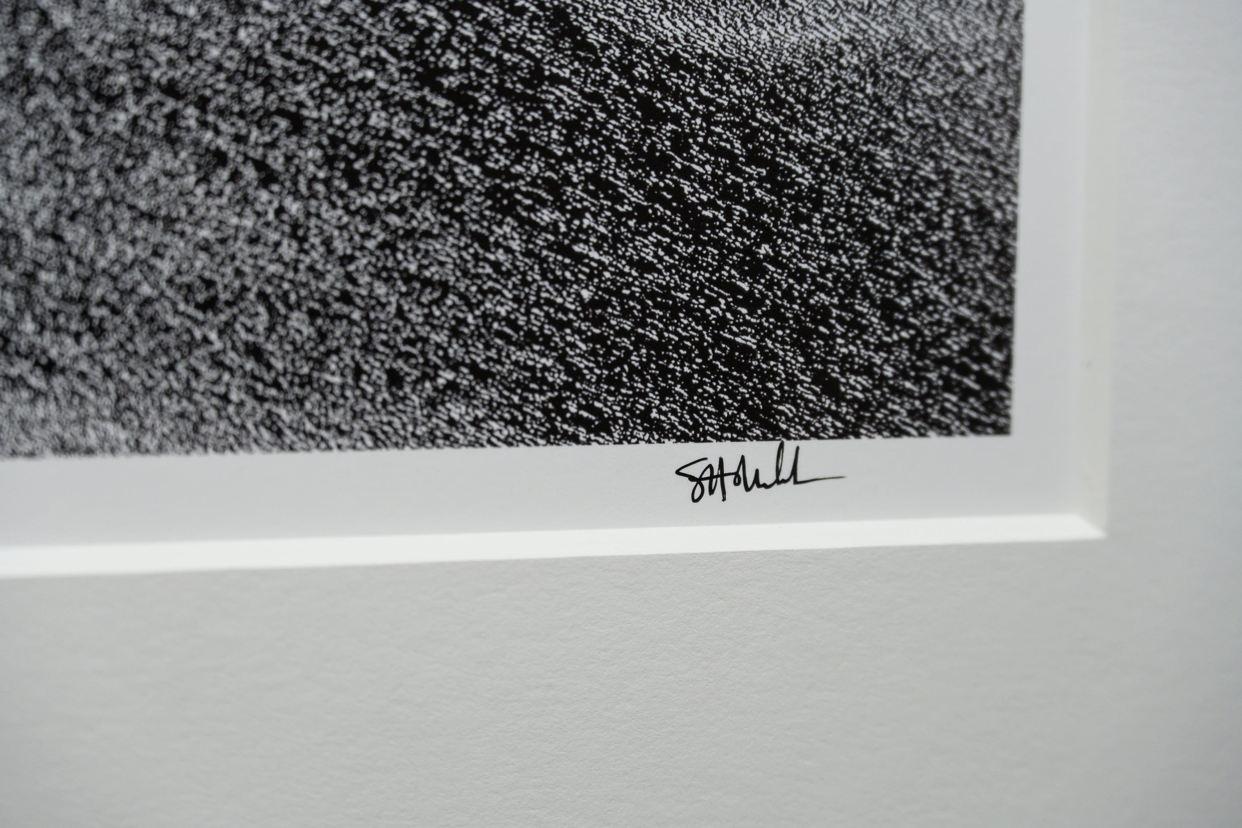 Granite Slabs Shedding Spring Snow: Limited Edition Framed Print