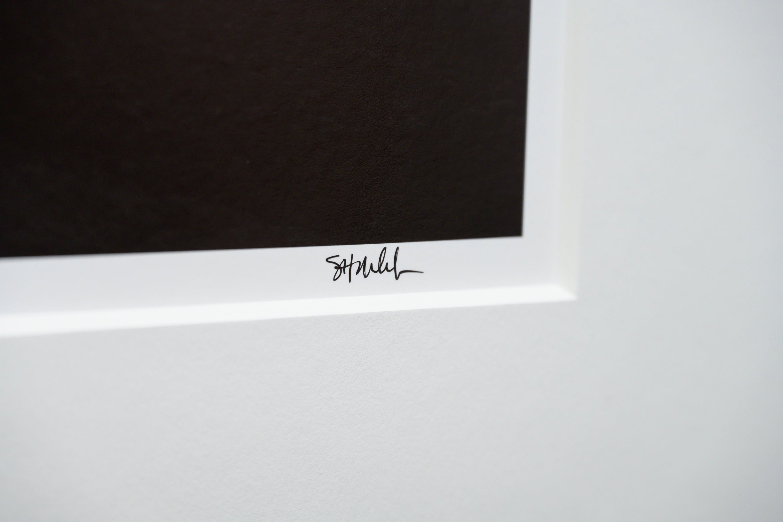 Mirrored Lake above Kvalvika Beach with Building Storm Clouds: Limited Edition Framed Print