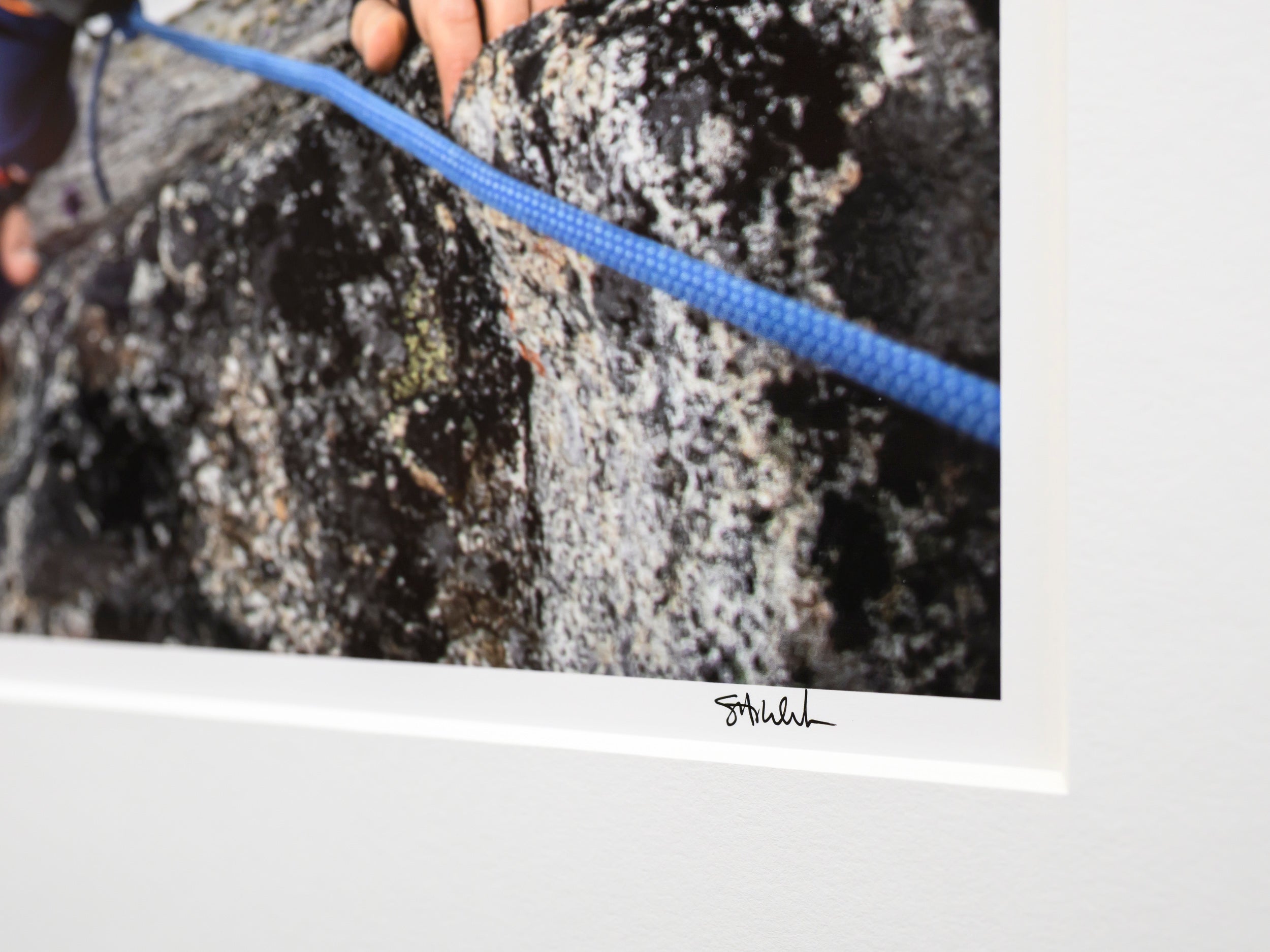 Climbing out of the Clouds on Sahale Peak: 15x20 Limited Print