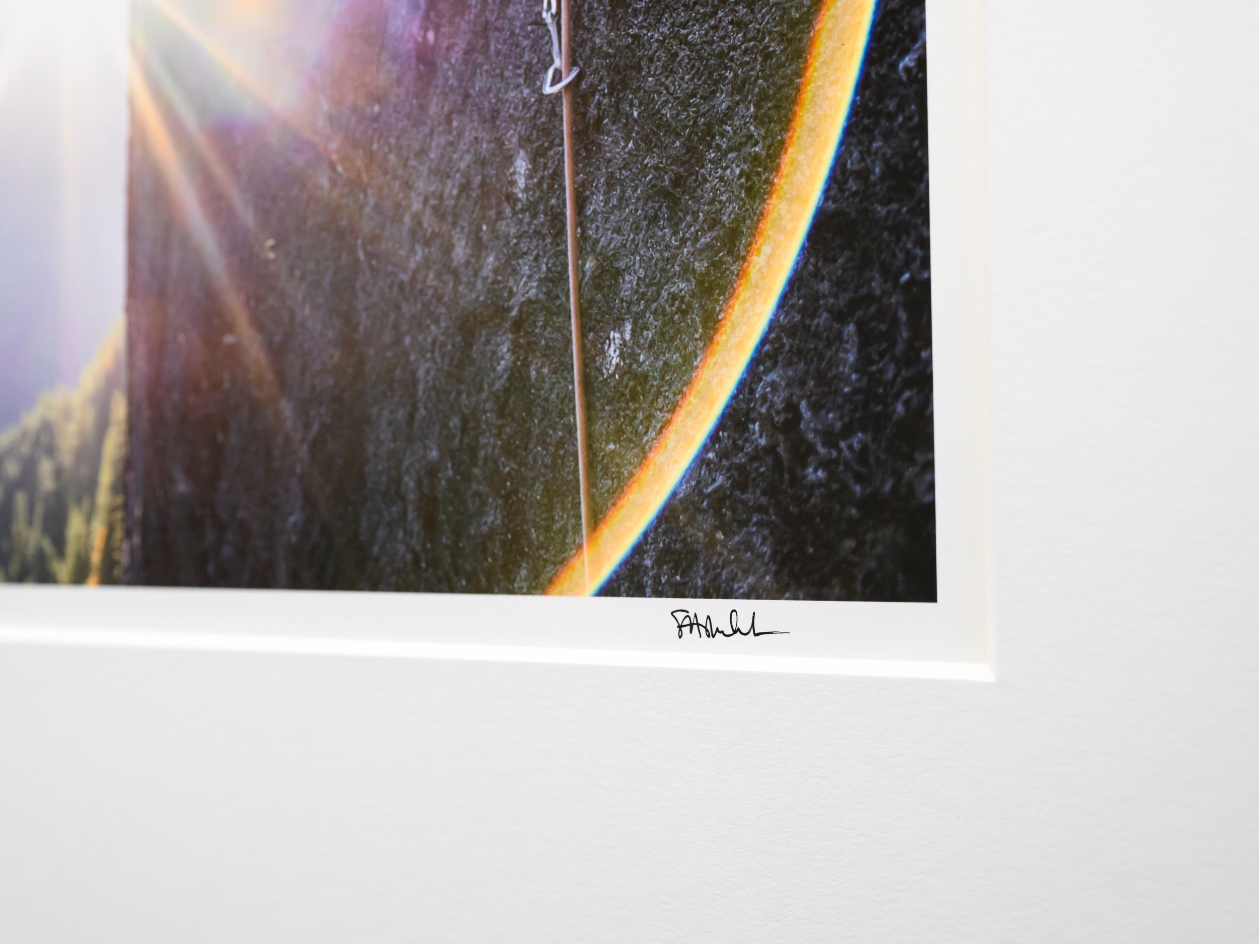 Final Rays of Sunshine on Index Upper Town Wall: 15x20 Limited Print