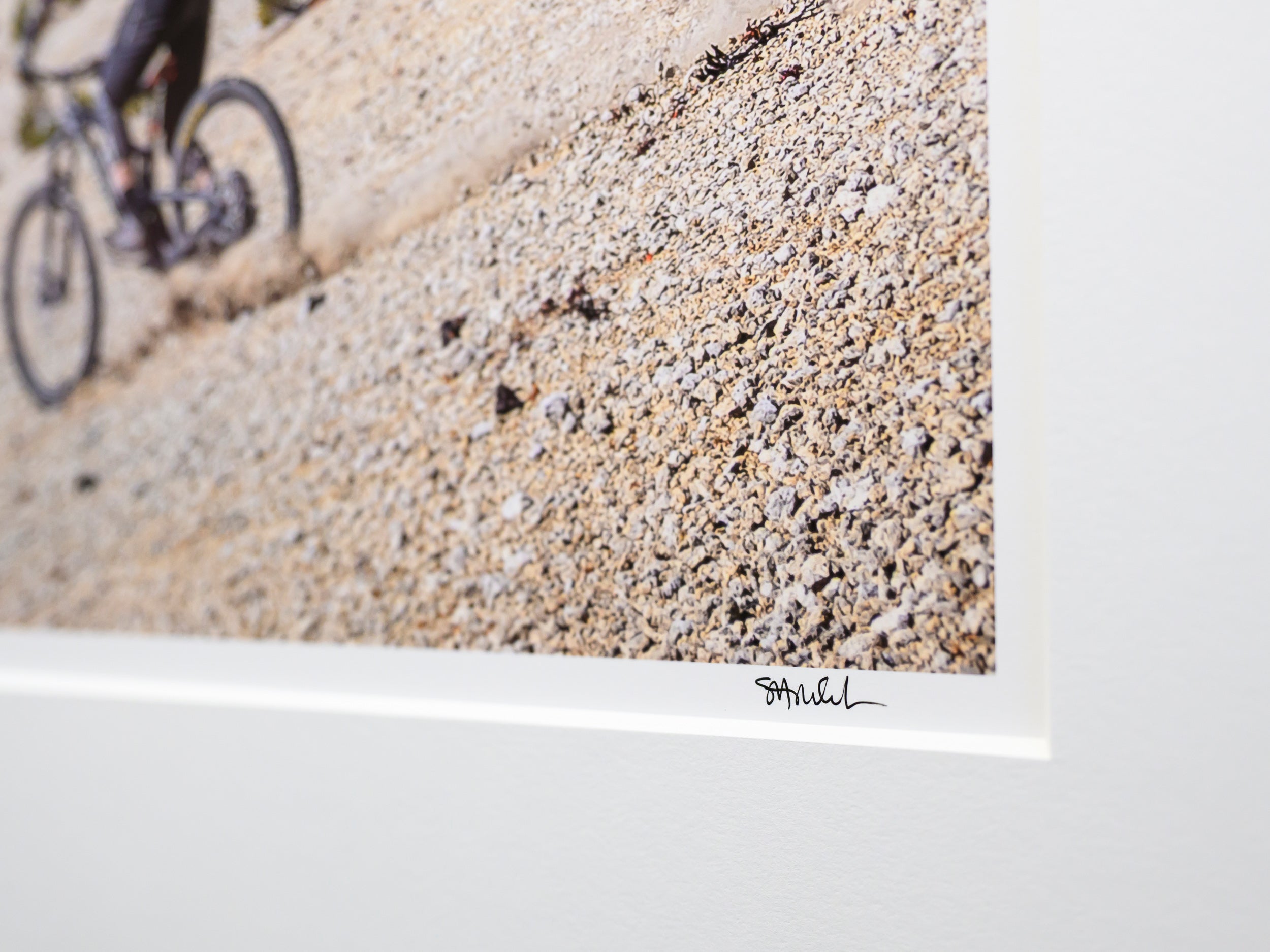 Scree Surfing with Golden Larches and Glacier Peak: 15x20 Limited Print