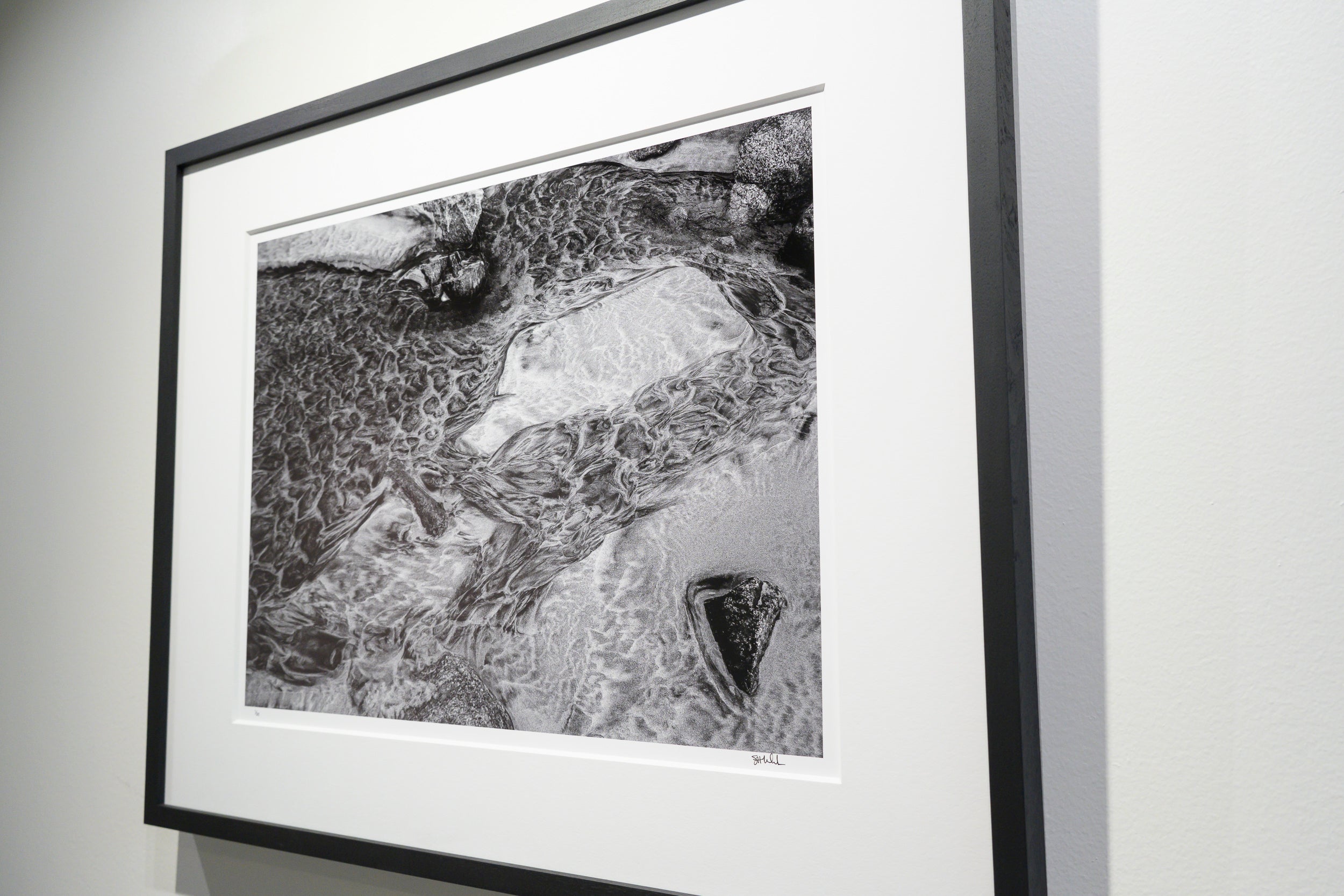 A Universe in Grains of Sand on Kvalvika Beach: Limited Edition Framed Print