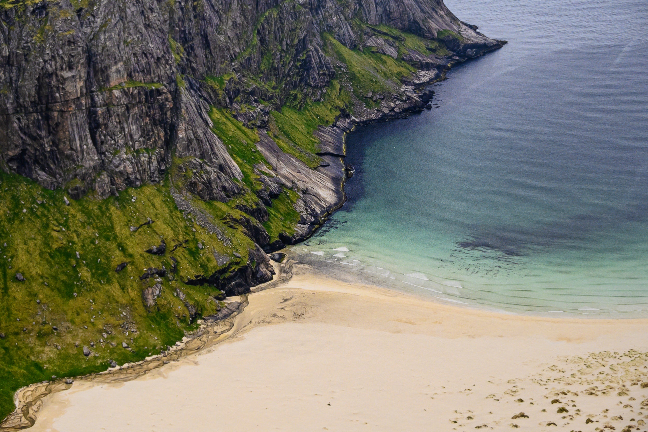 Horseid Beach from Markan: 24x48 Limited Edition Framed Print