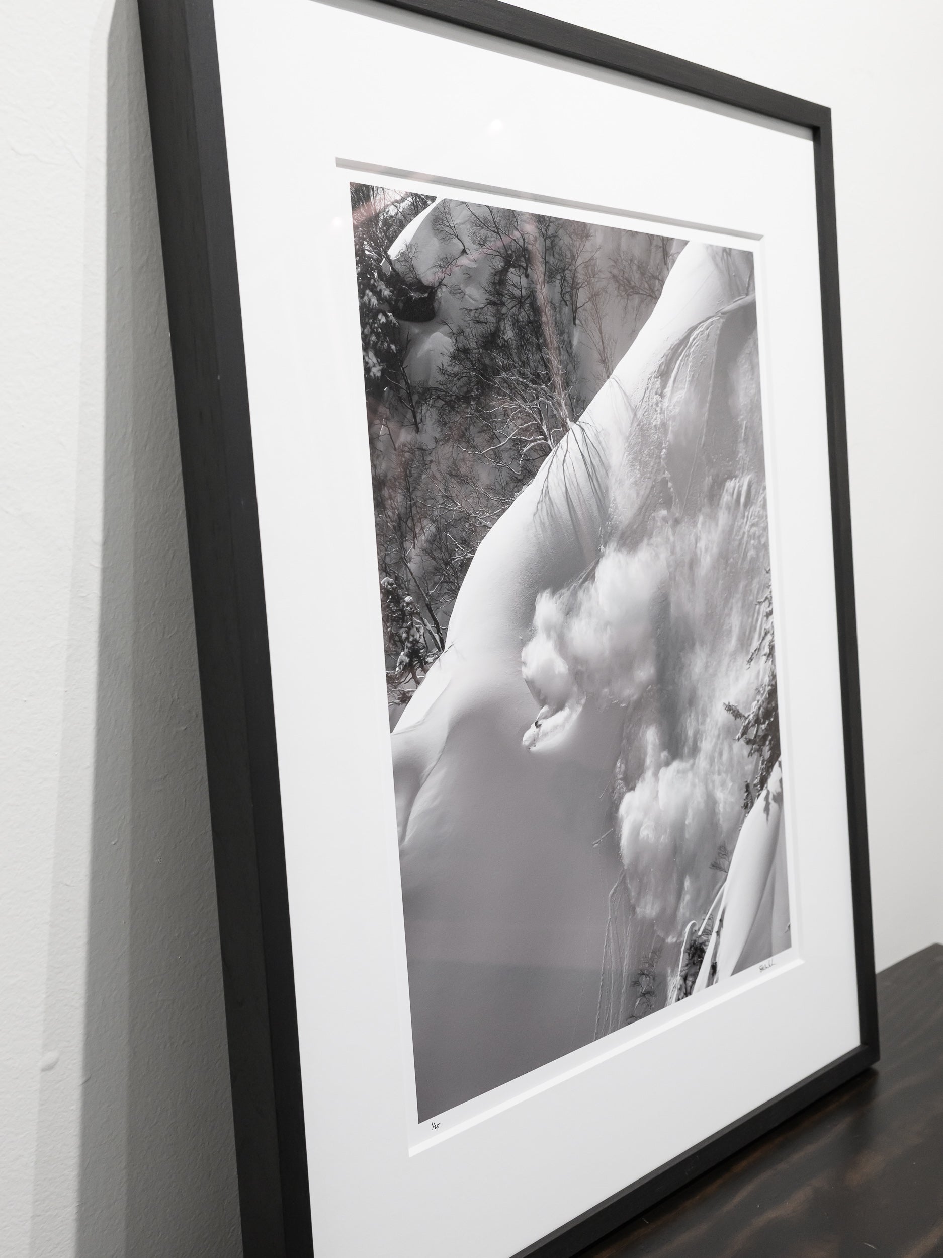 Deep Powder on Goryu Spine: Limited Edition Framed Print