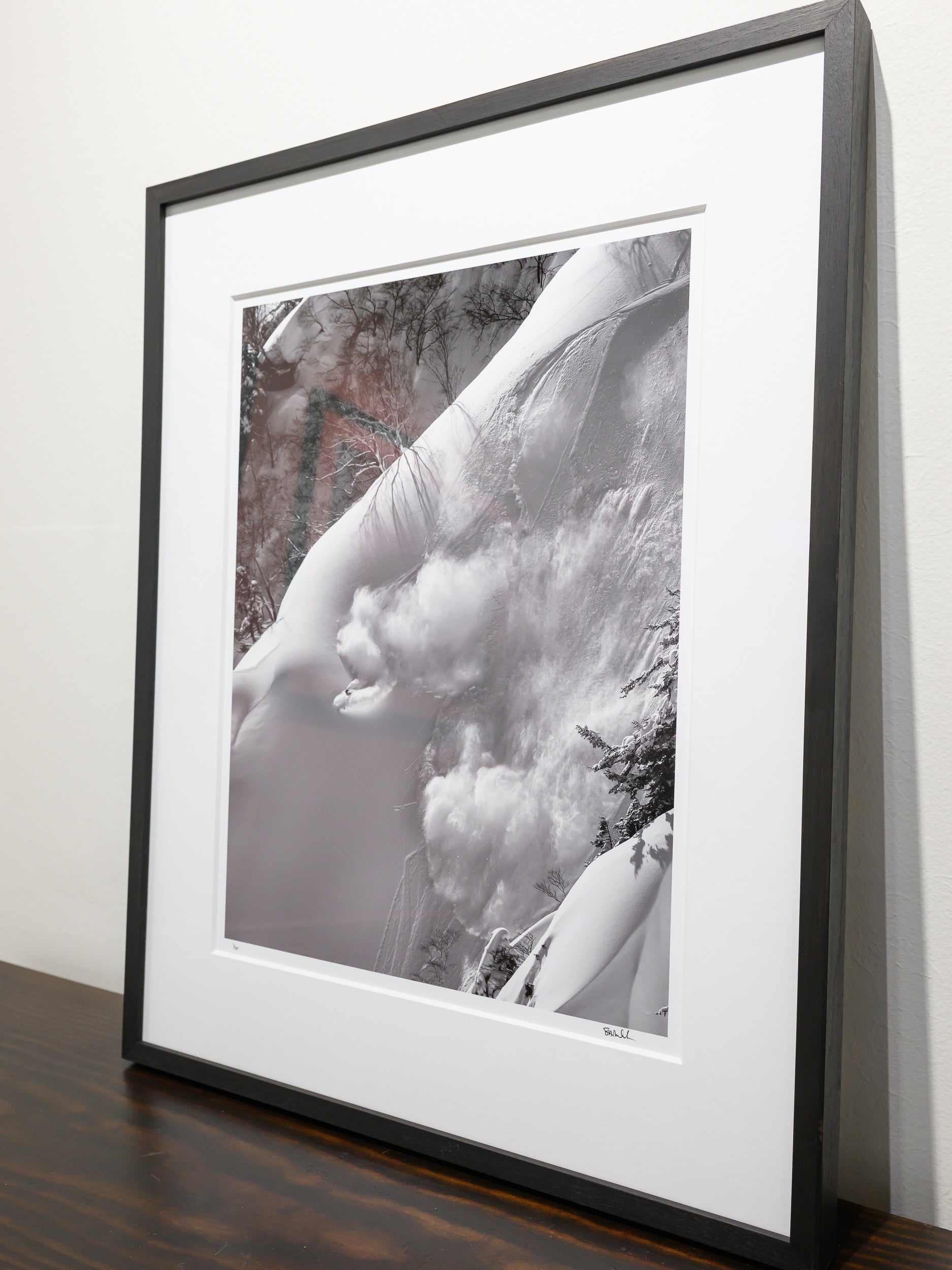 Deep Powder on Goryu Spine: Limited Edition Framed Print