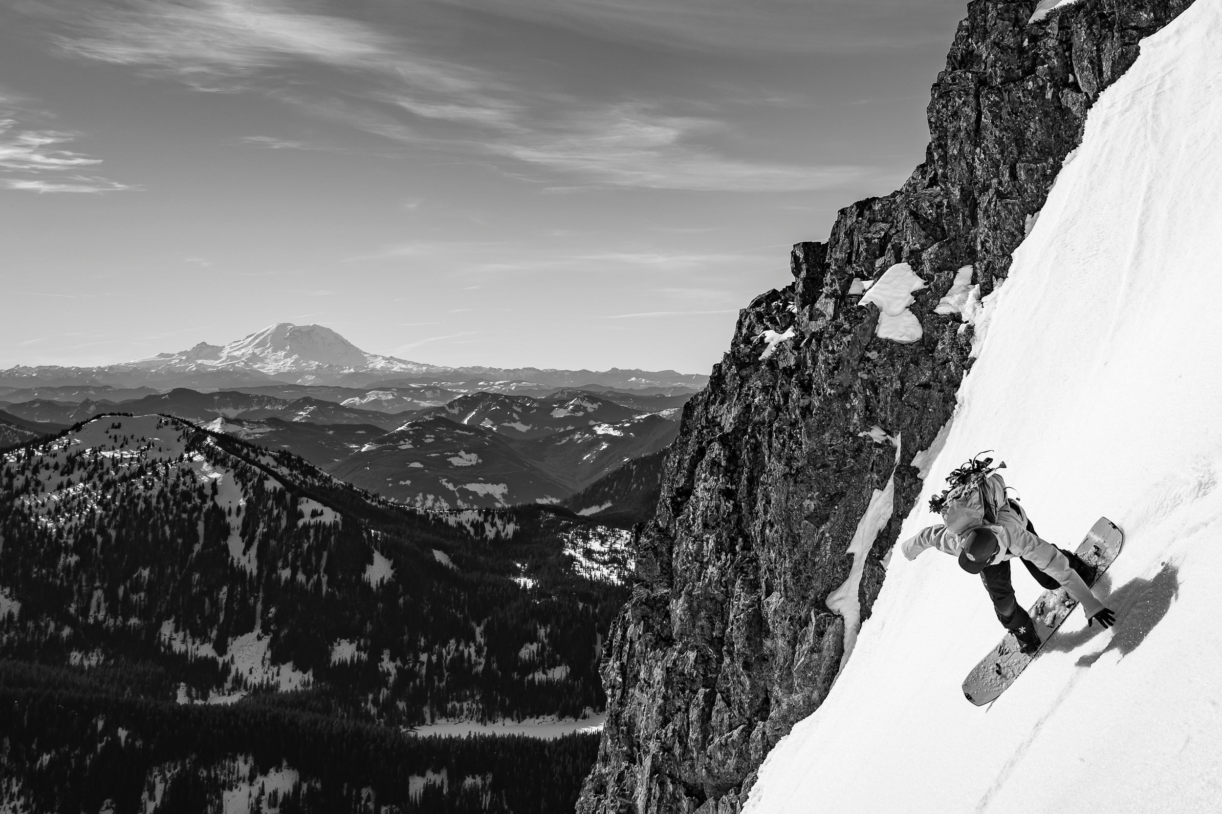 Corn Carving on Kaleetan South Face: Limited Edition Framed Print