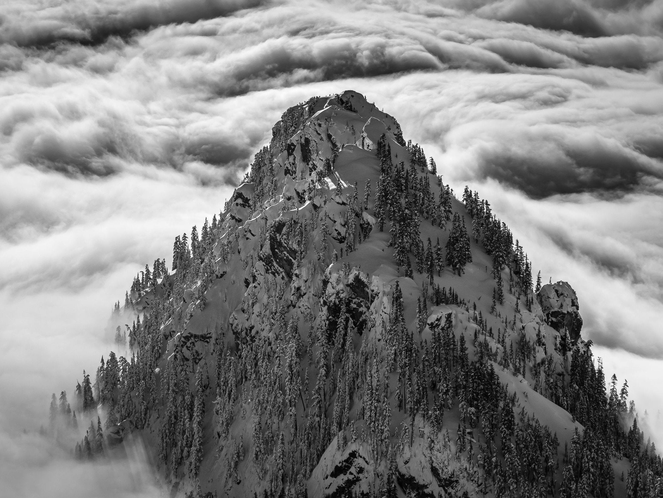 Guye Peak above the Clouds: Limited Edition Framed Print