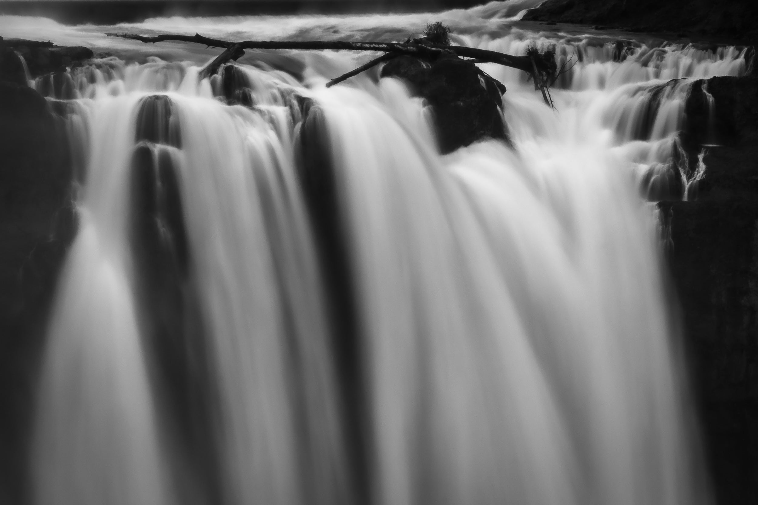 Tumbling Over the Edge: 24x36 Limited Edition Framed Print