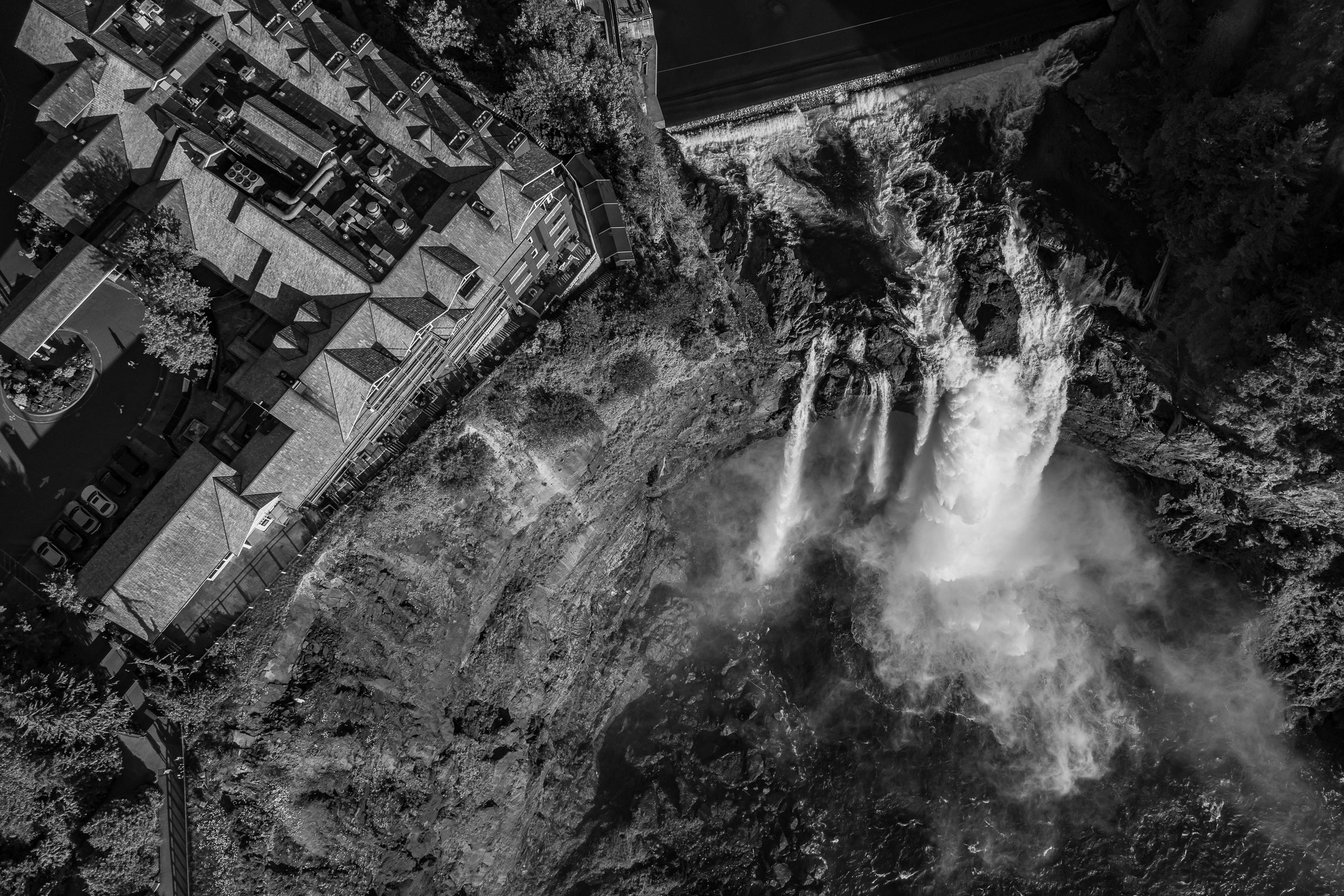 Salish from the Sky: 8x10 Open Edition Matted Print