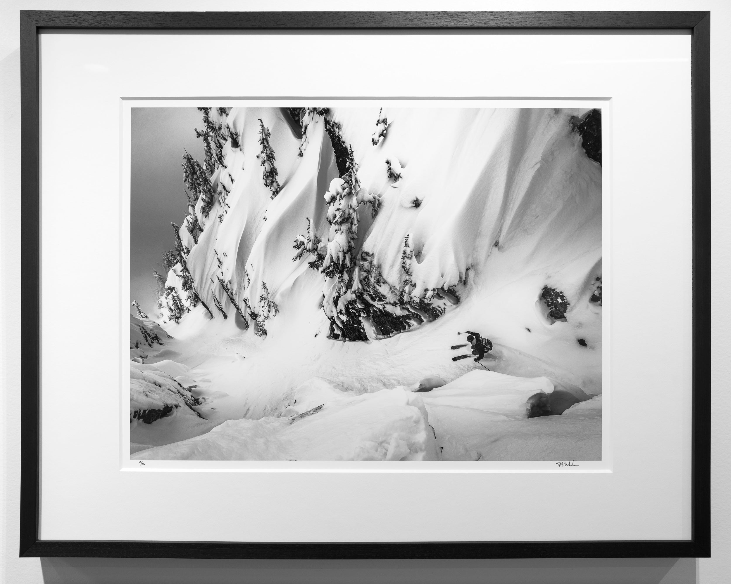 Guye Peak East Couloir: Limited Edition Framed Print