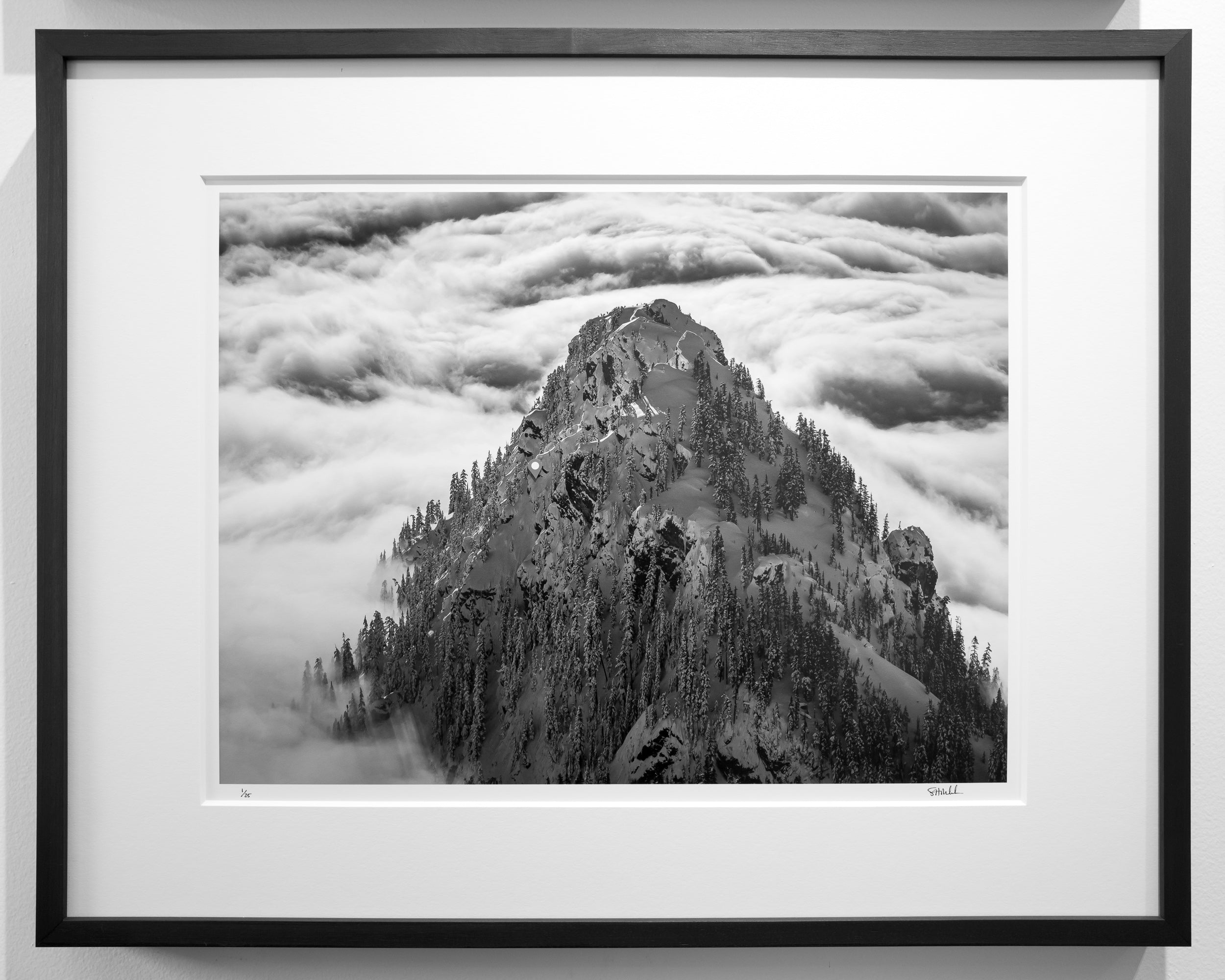 Guye Peak above the Clouds: Limited Edition Framed Print