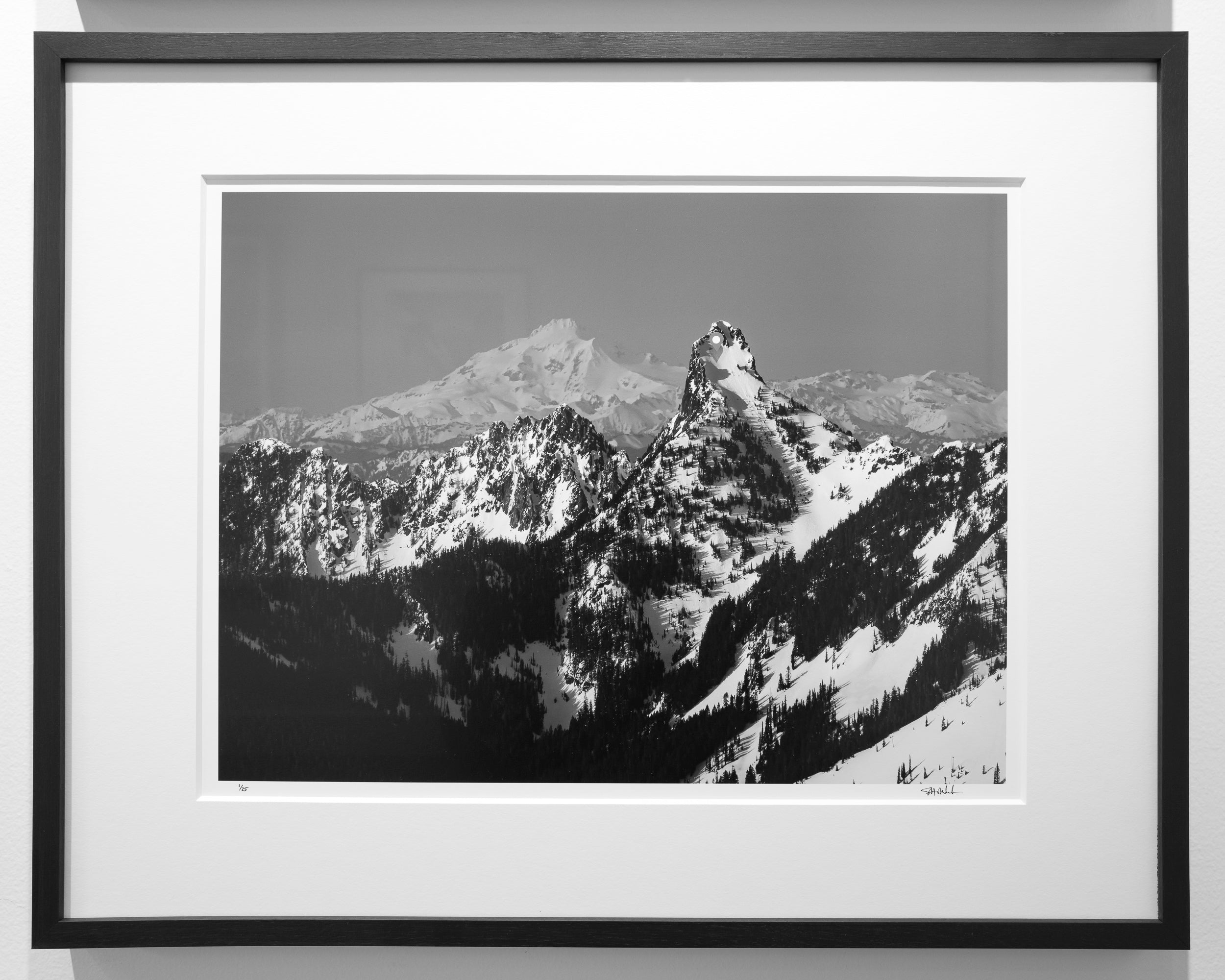 Kaleetan South Face with Glacier Peak: Limited Edition Framed Print