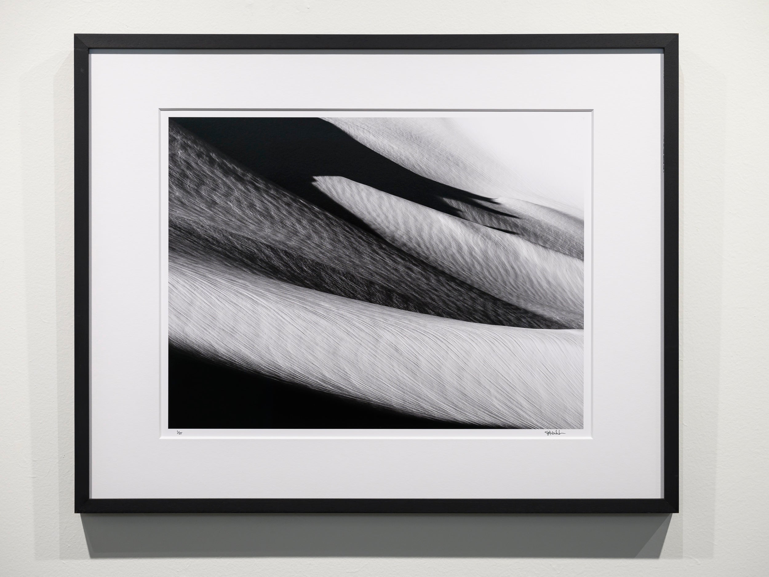 Lines and Light on Sitkum Glacier: Limited Edition Framed Print