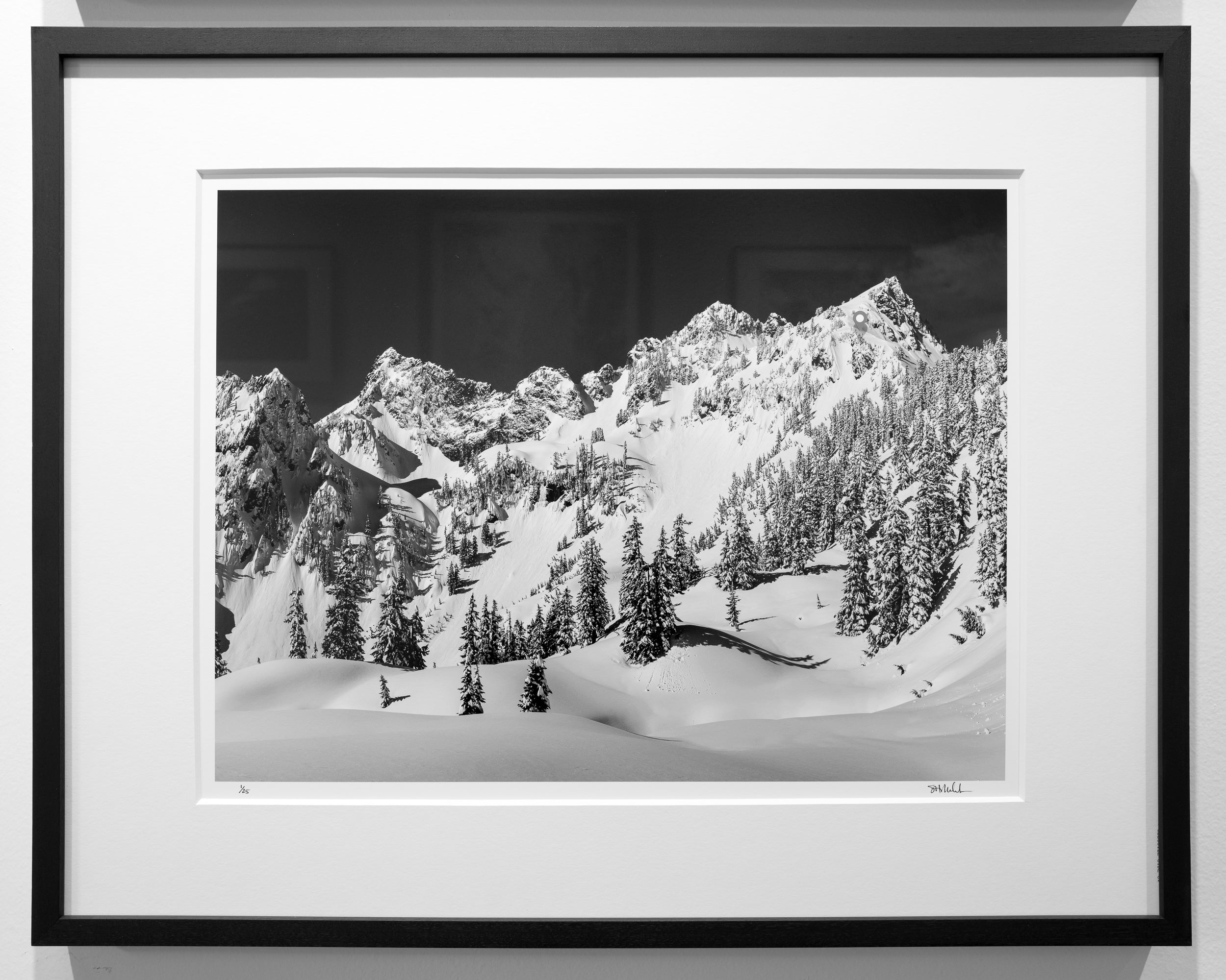 Morning Glory on Roosevelt East Face: Limited Edition Framed Print