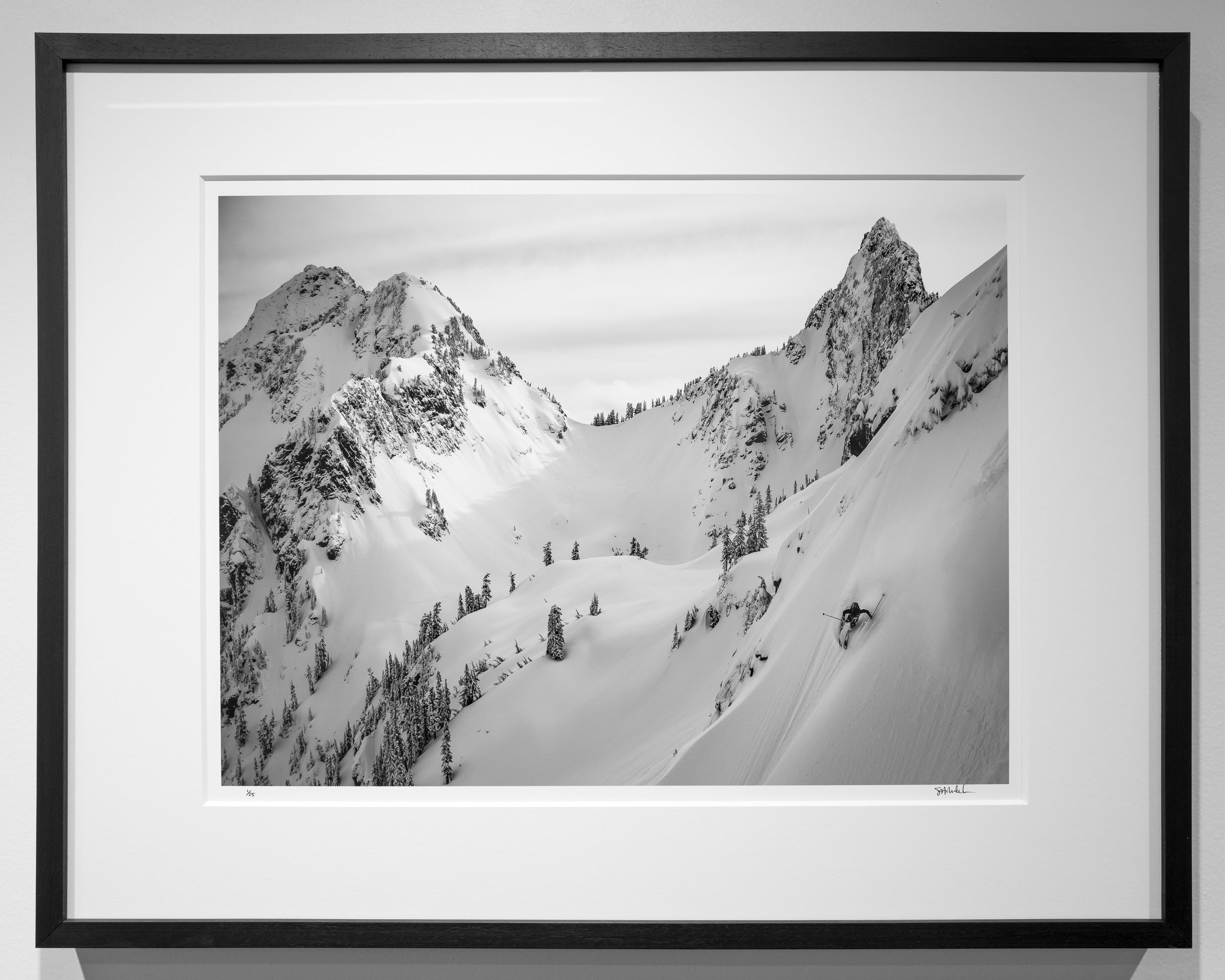 Slashing Spines on Mount Roosevelt: Limited Edition Framed Print