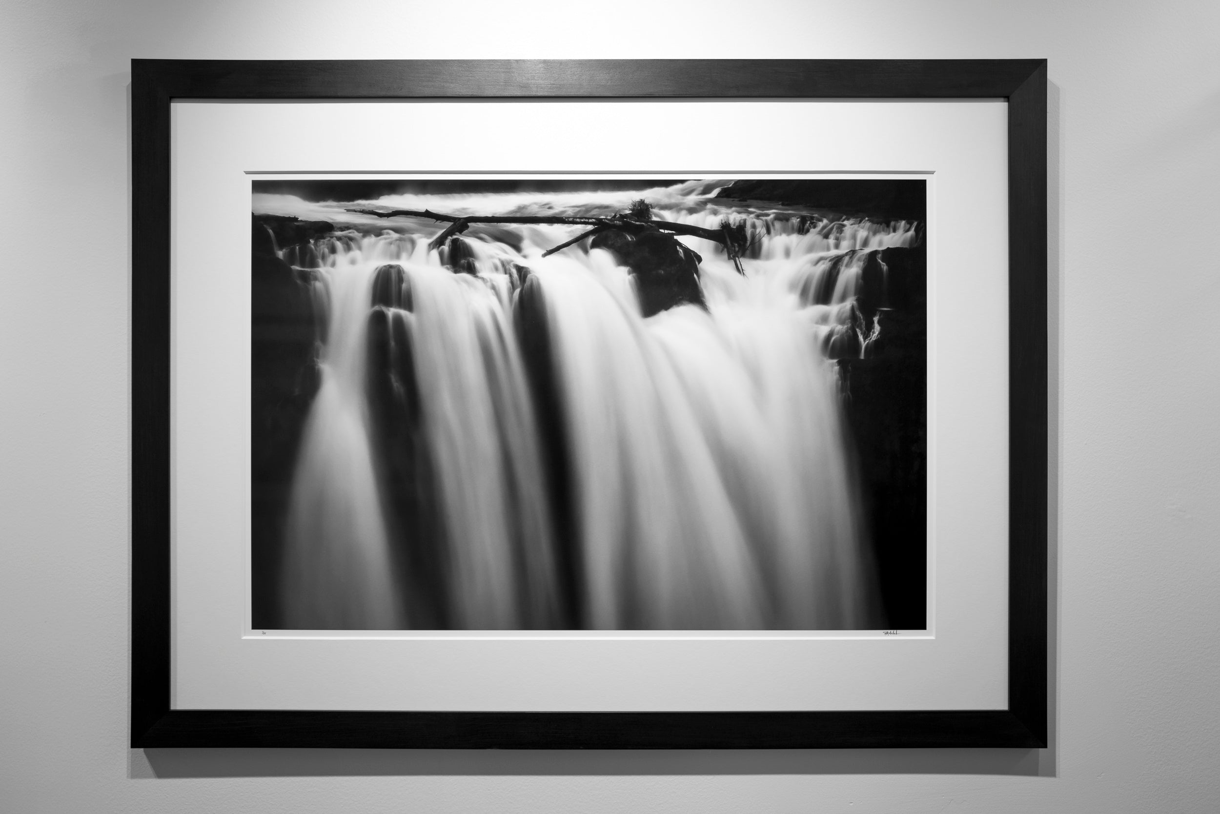 Tumbling Over the Edge: 24x36 Limited Edition Framed Print