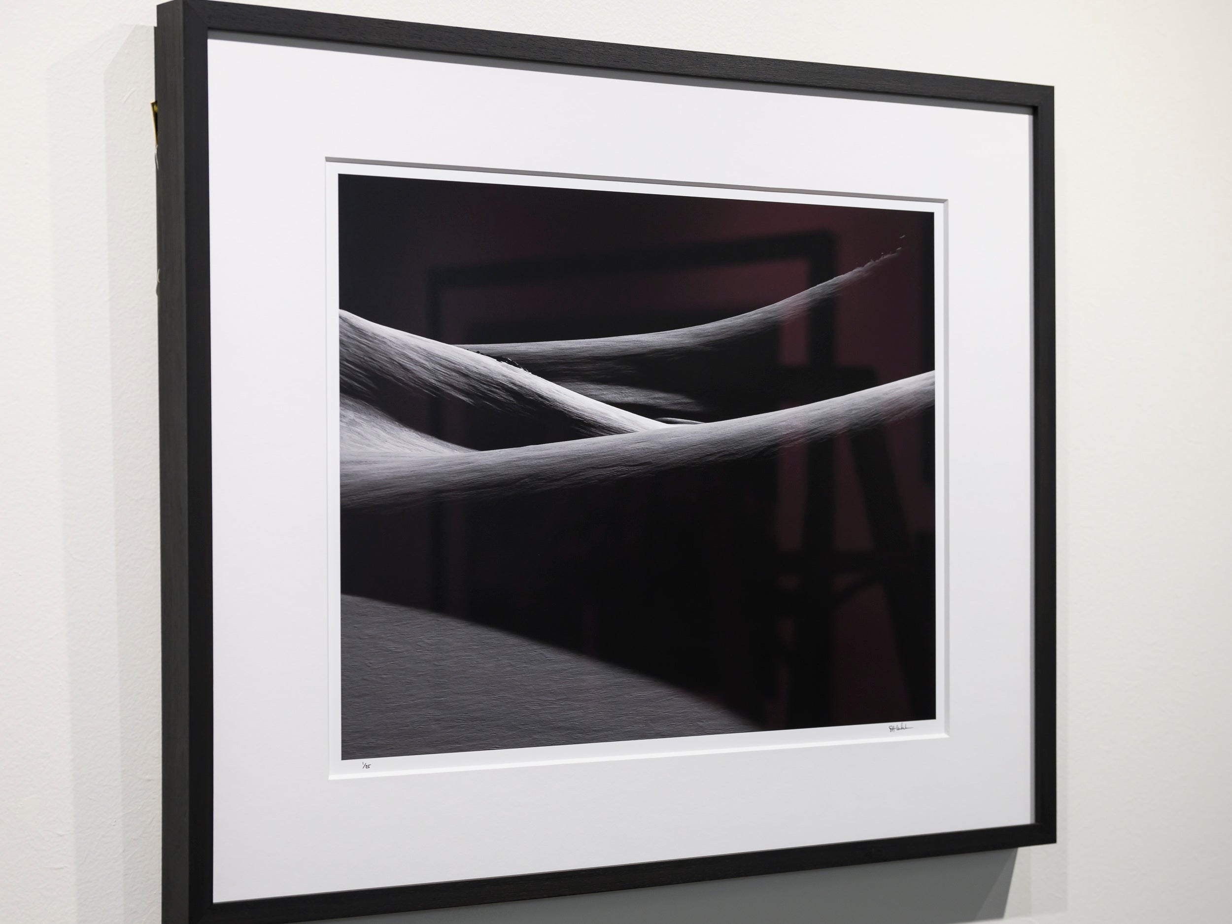 Evening Light and Shadow on White Chuck Glacier: Limited Edition Framed Print