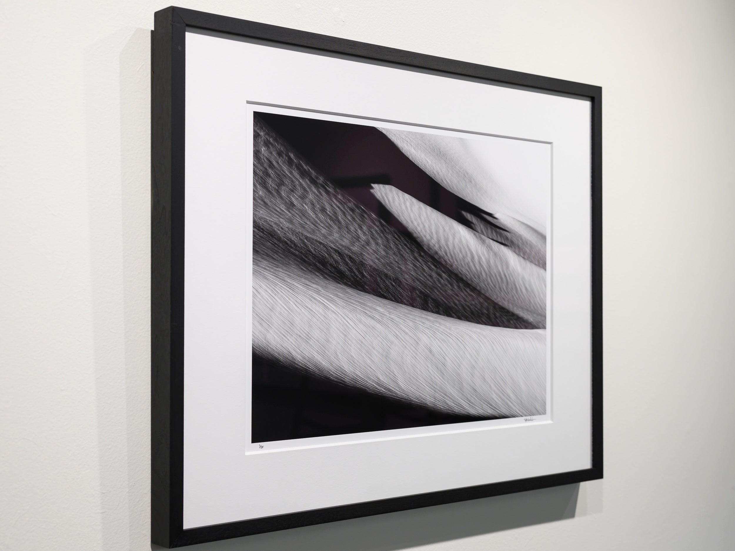 Lines and Light on Sitkum Glacier: Limited Edition Framed Print
