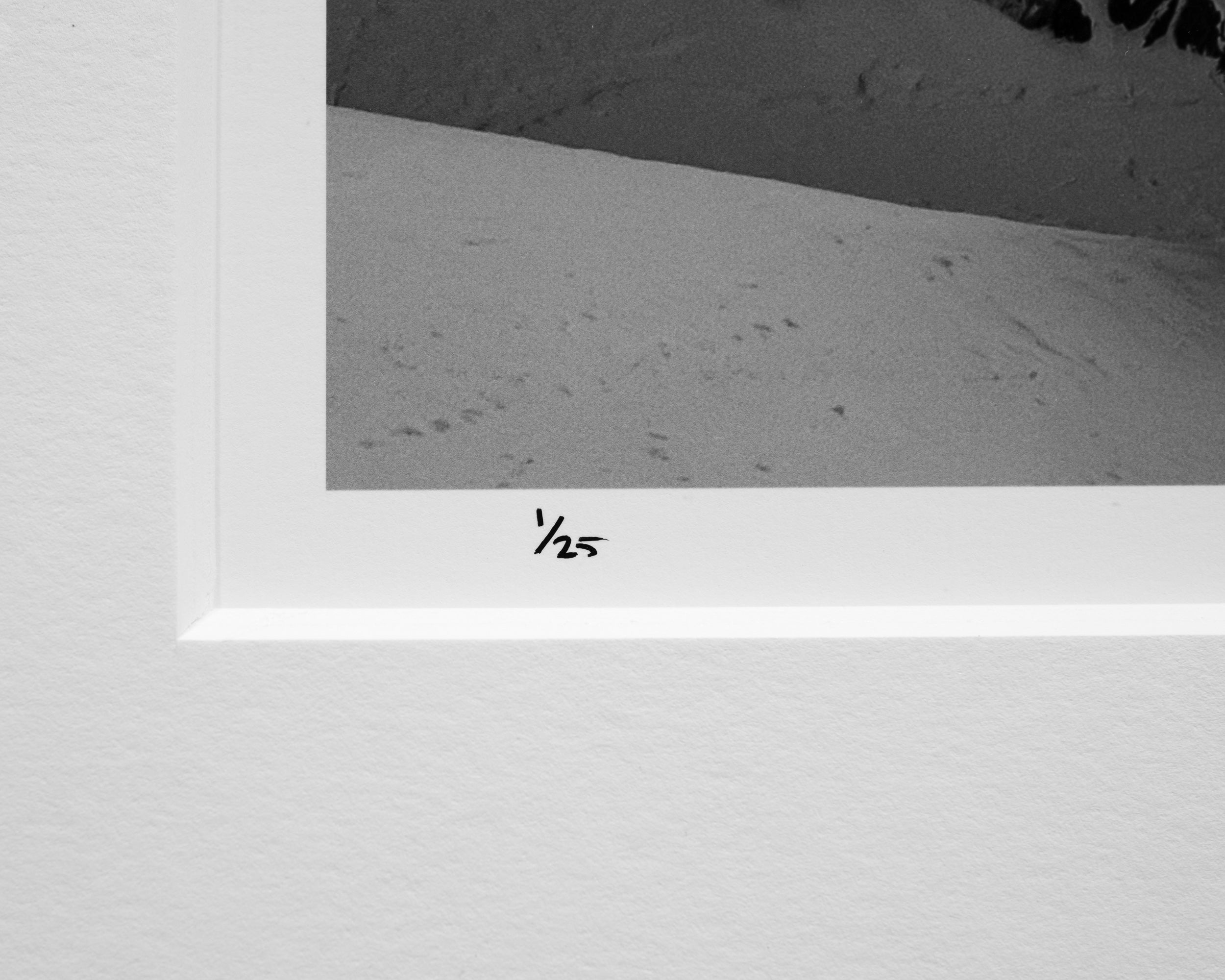 Melakwa Point North Face Powder: Limited Edition Framed Print