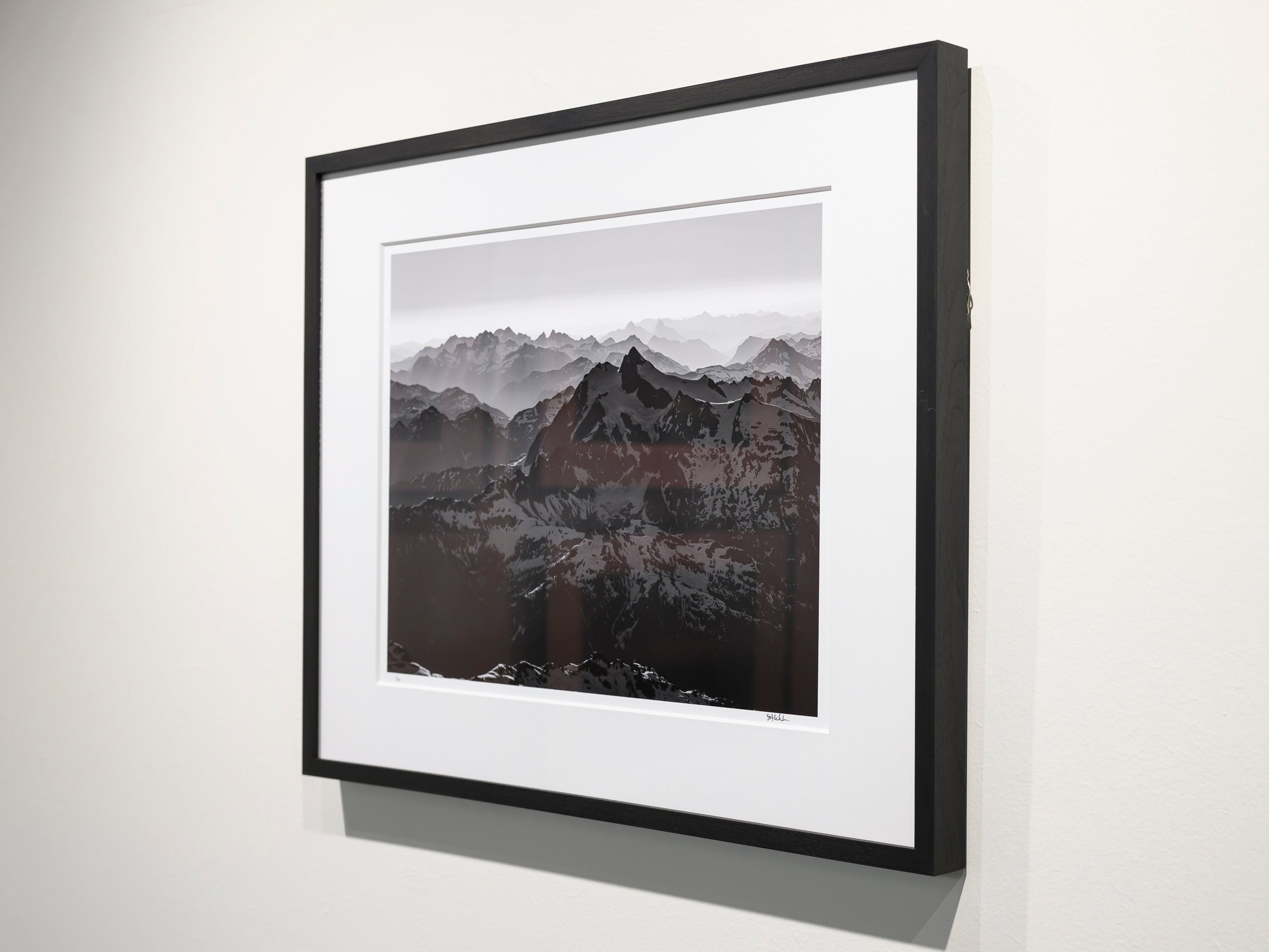 Mount Shuksan and Picket Range from Baker Summit: Limited Edition Framed Print