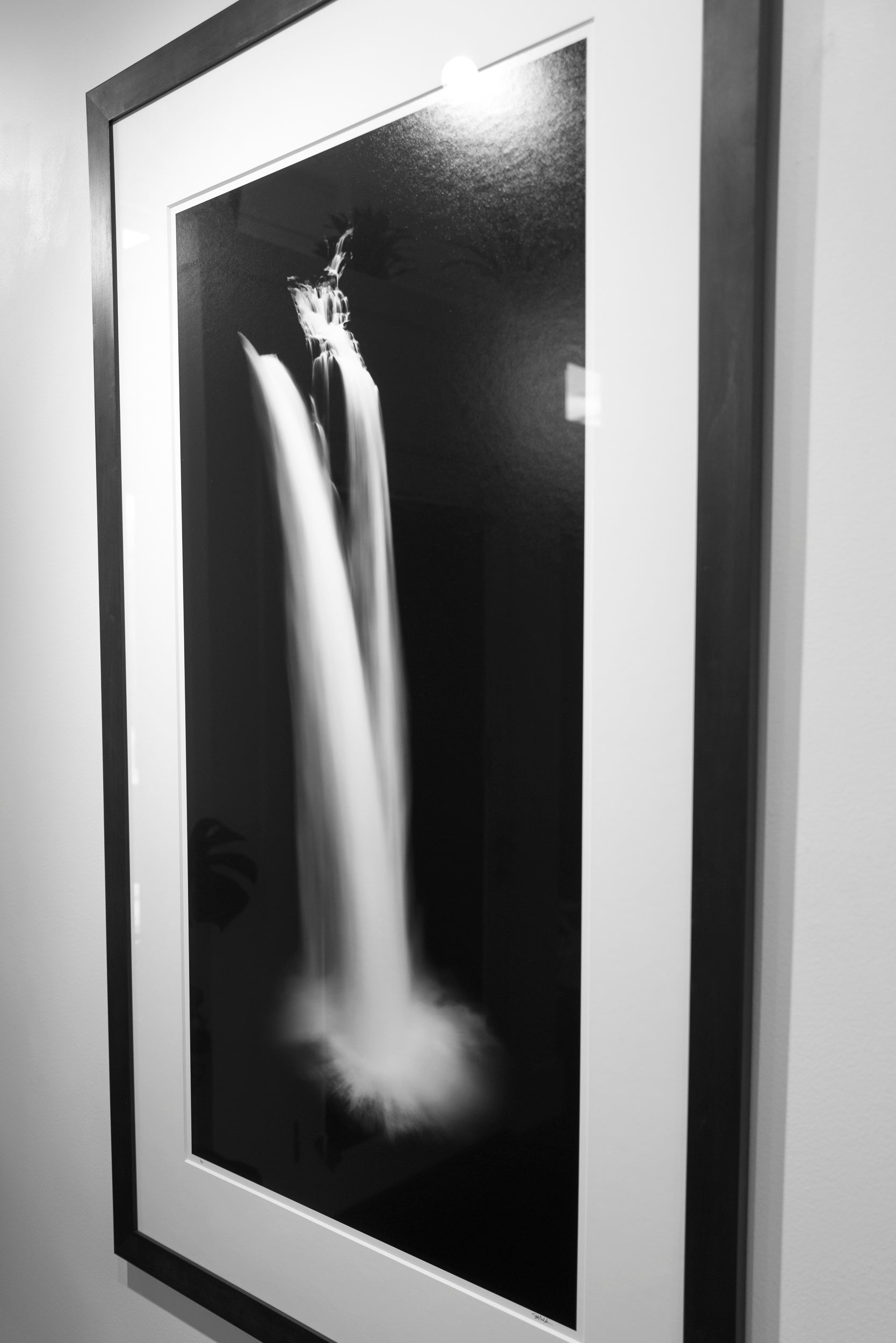 Pouring Into Blackness: 48x24 Limited Edition Framed Print