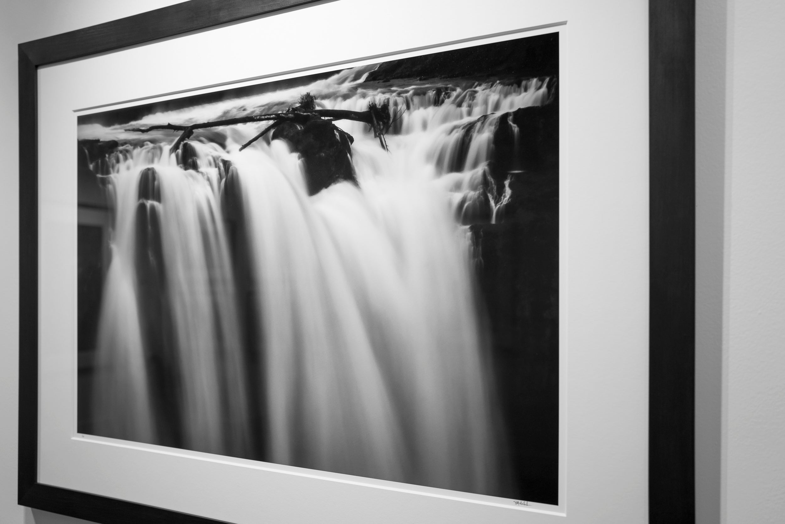 Tumbling Over the Edge: 24x36 Limited Edition Framed Print