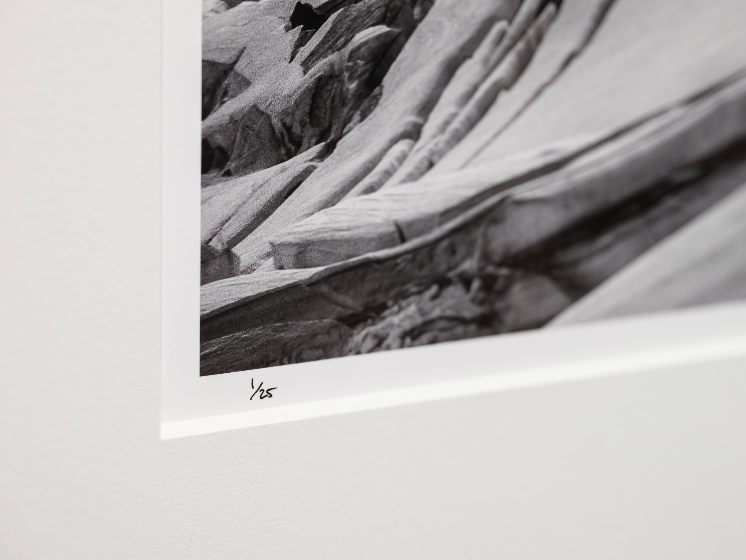Crevasses on Lower Coleman Glacier: Limited Edition Framed Print