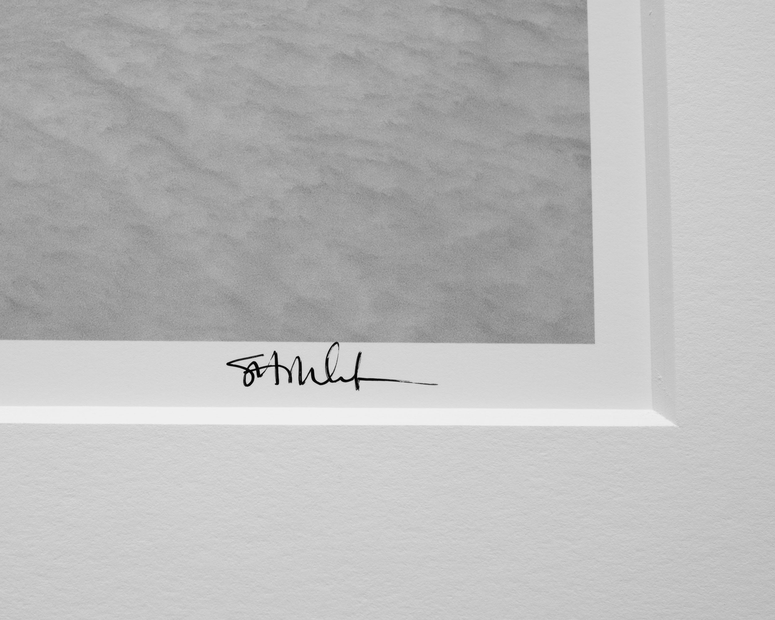 Guye Peak West Face Pillows: Limited Edition Framed Print