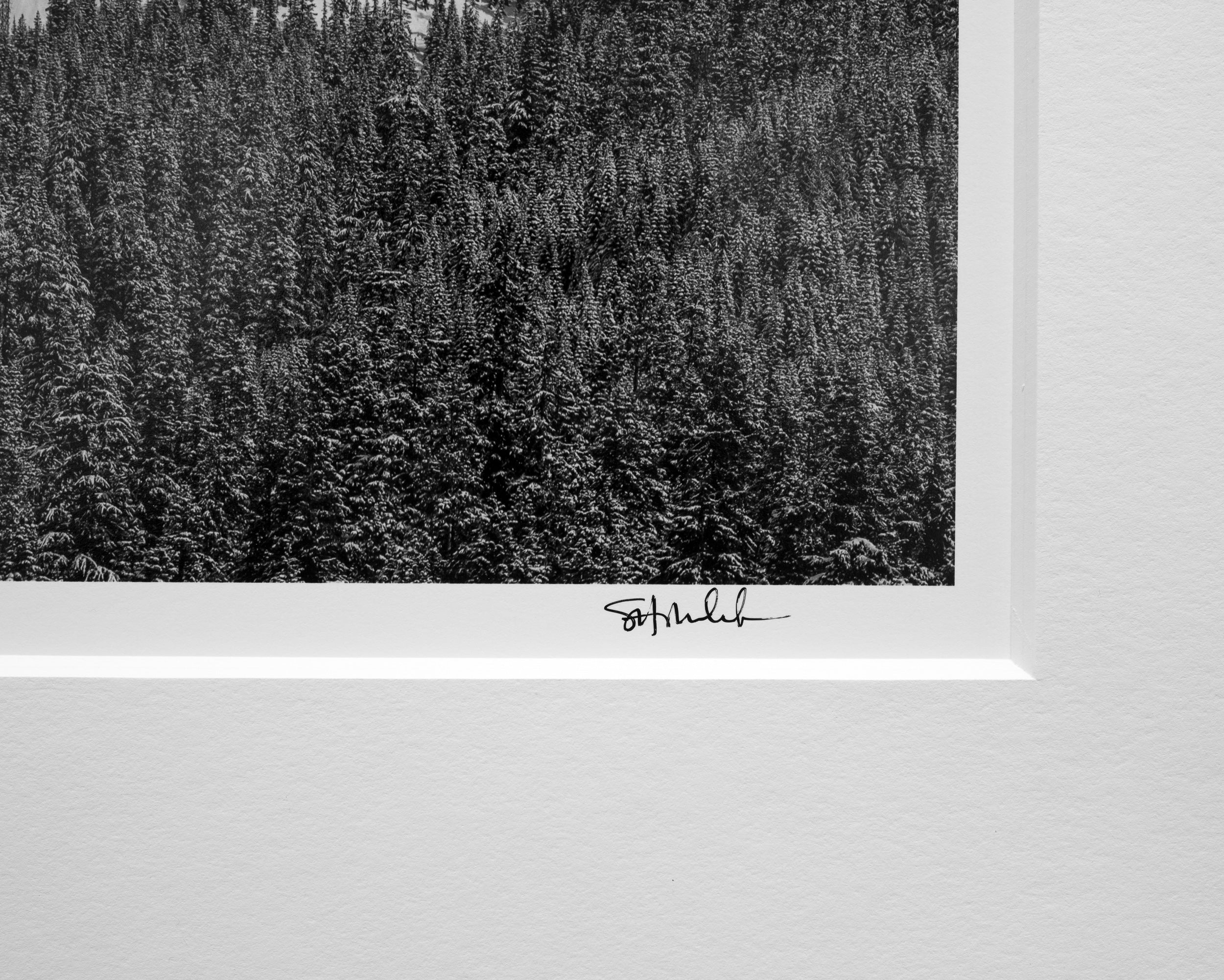 Guye Peak West Face in Winter: Limited Edition Framed Print