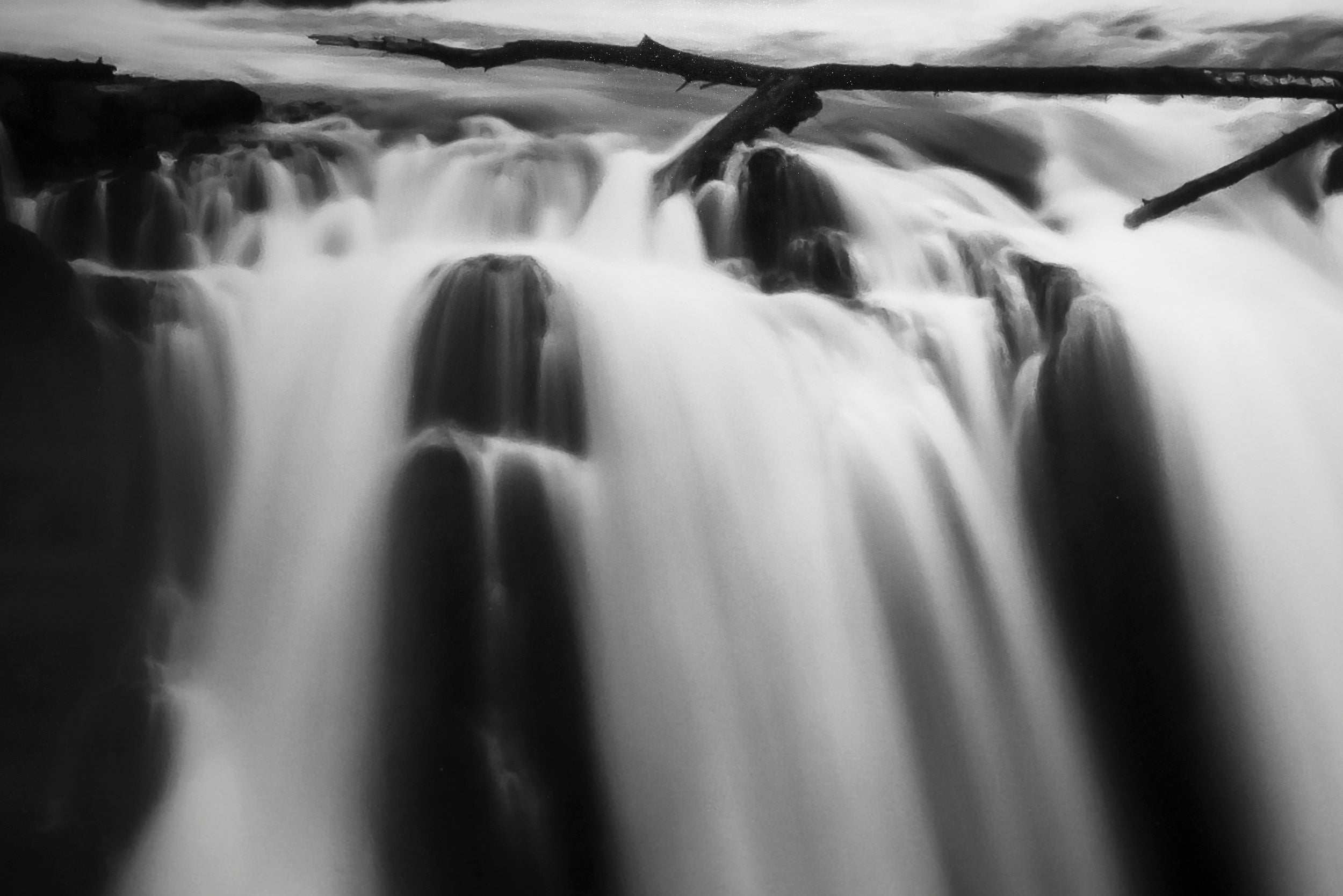 Tumbling Over the Edge: 24x36 Limited Edition Print