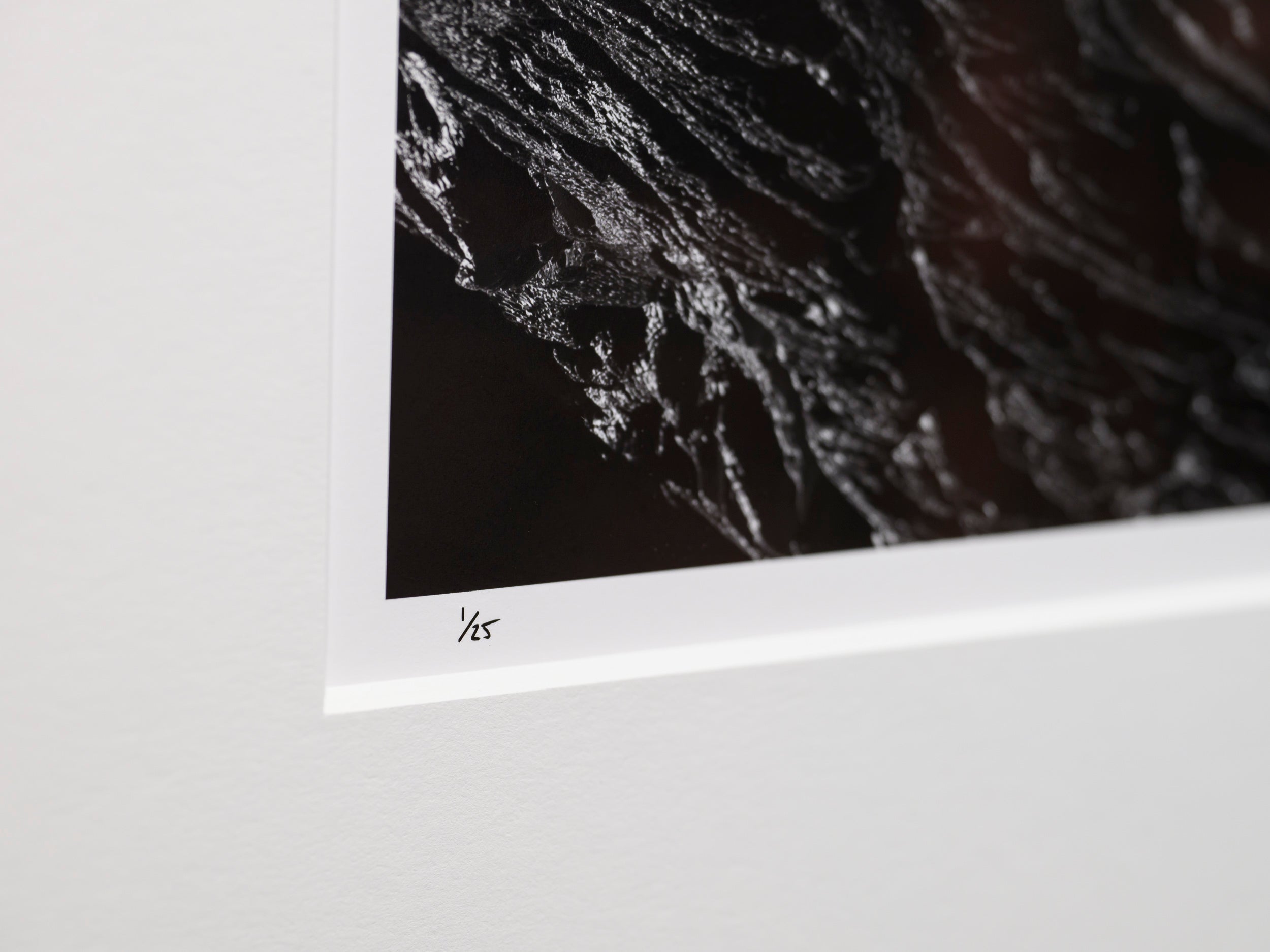 Waves of Ice on Easton Glacier: Limited Edition Print