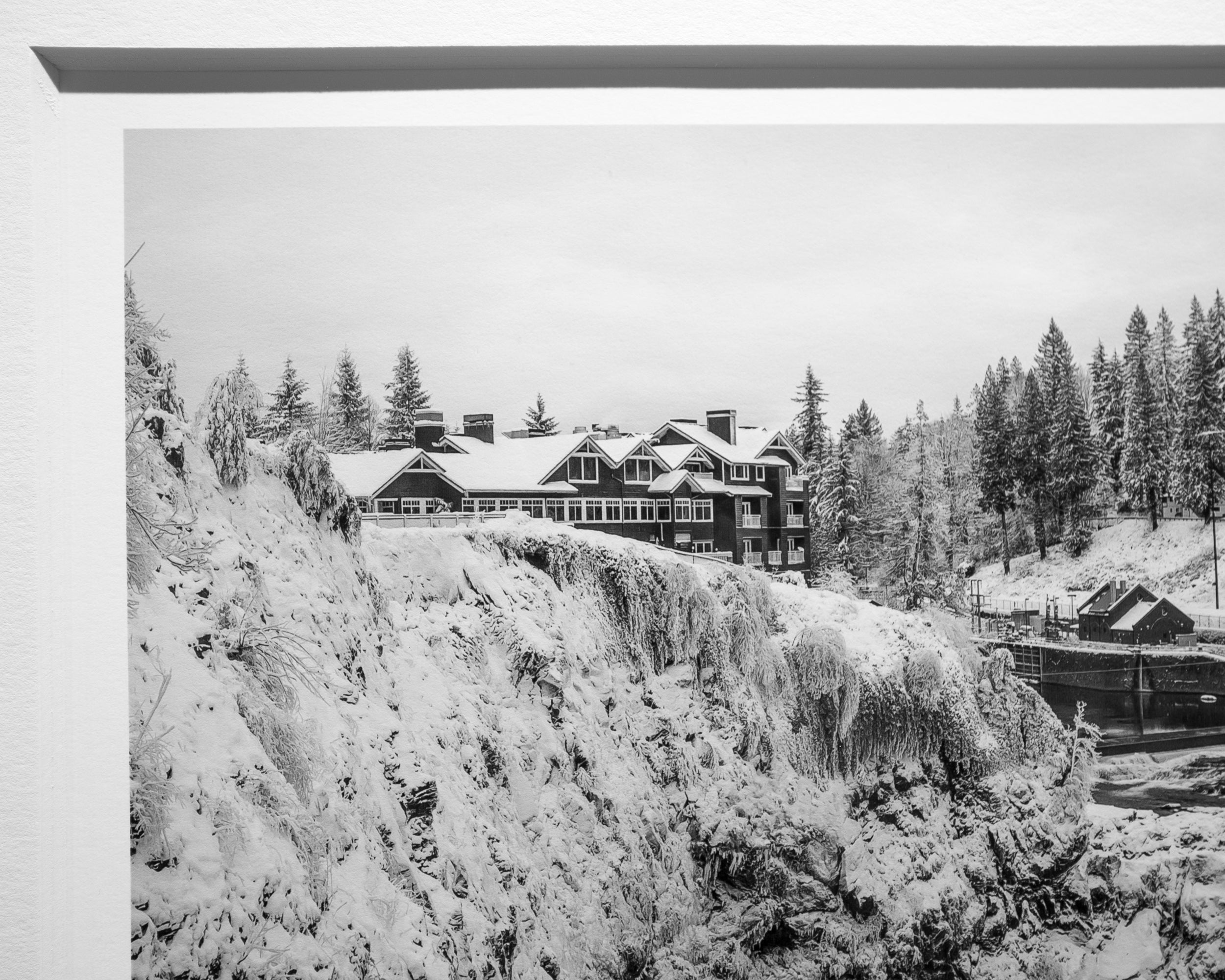 Winter Comes to Snoqualmie Falls: Limited Edition Print