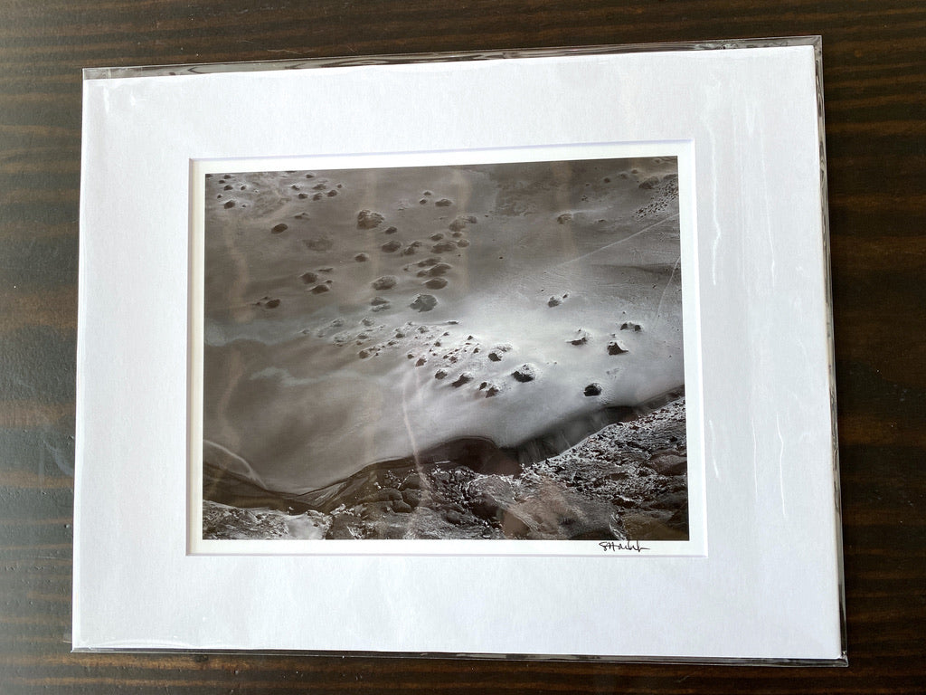 Morning Light on Grassy Dunes from Storskiva: Matted 8x10 Print