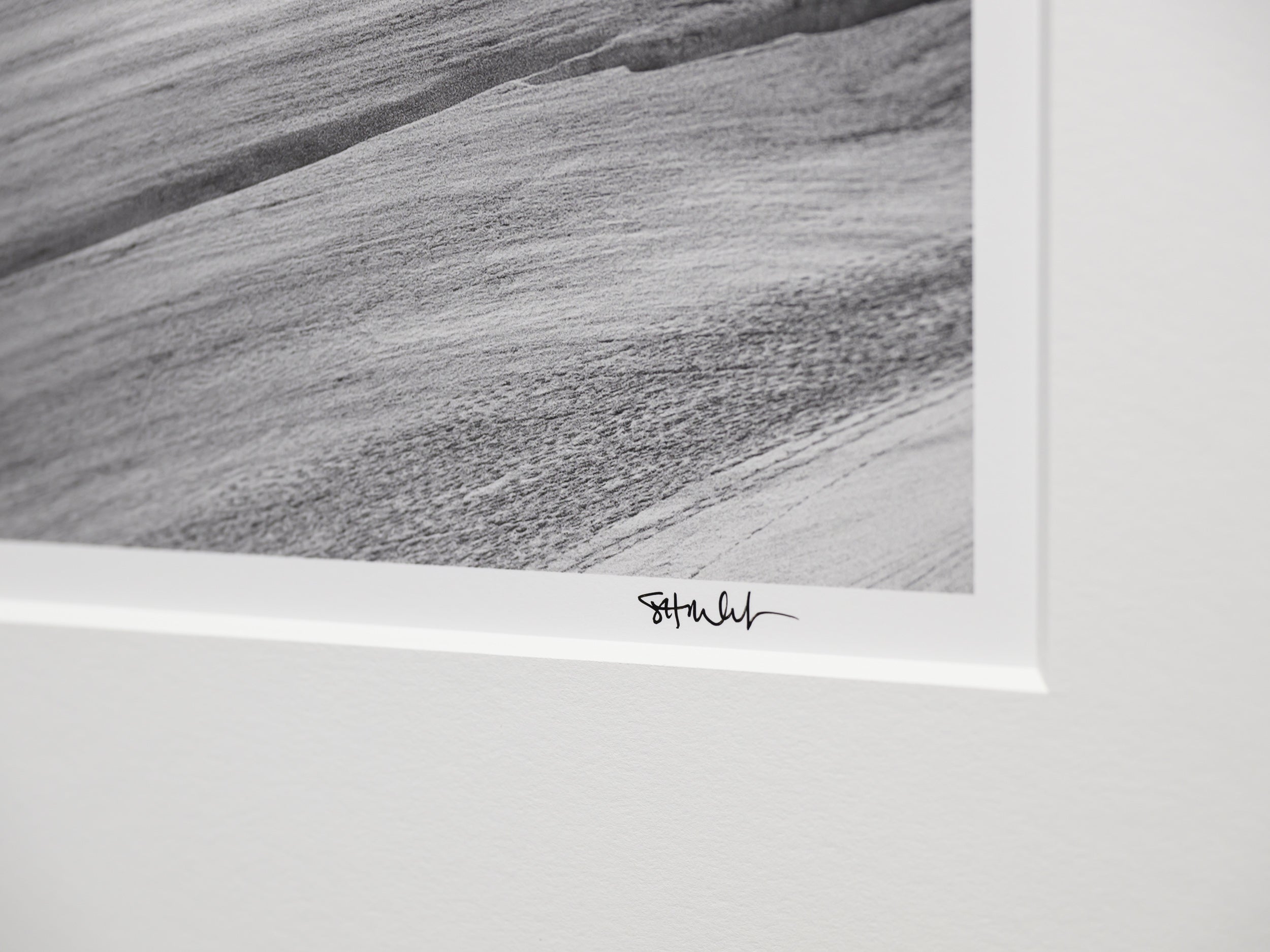 Crevasses on Lower Coleman Glacier: Limited Edition Framed Print