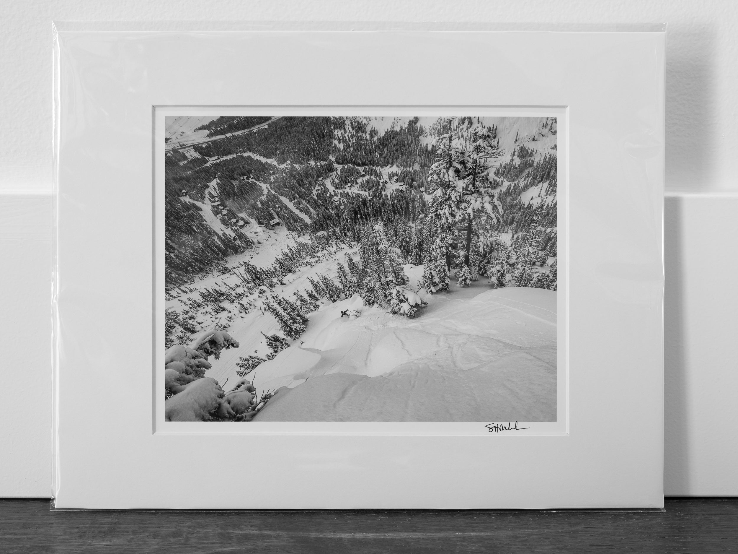 Guye Peak West Face Pillows: 8x10 Open Edition Matted Print