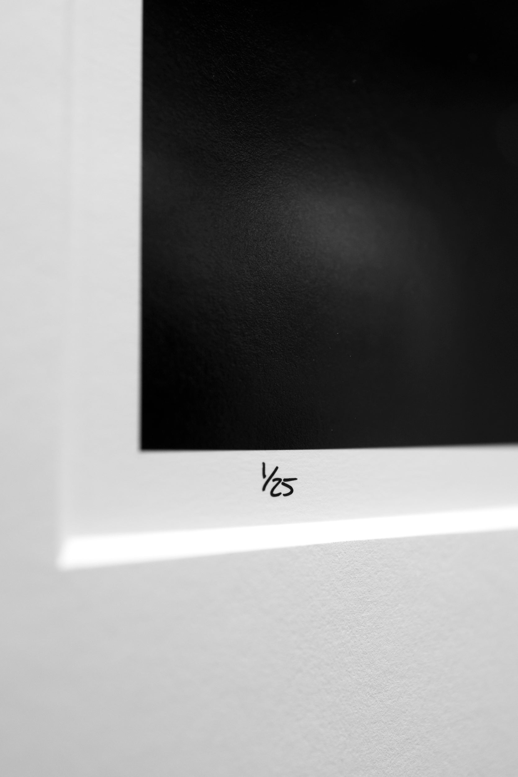 Pouring Into Blackness: 48x24 Limited Edition Print