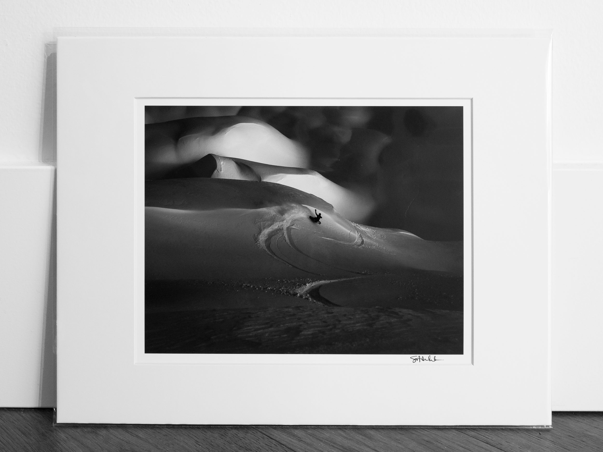 Surf Turns on Chair Peak Moonscape: 8x10 Open Edition Matted Print