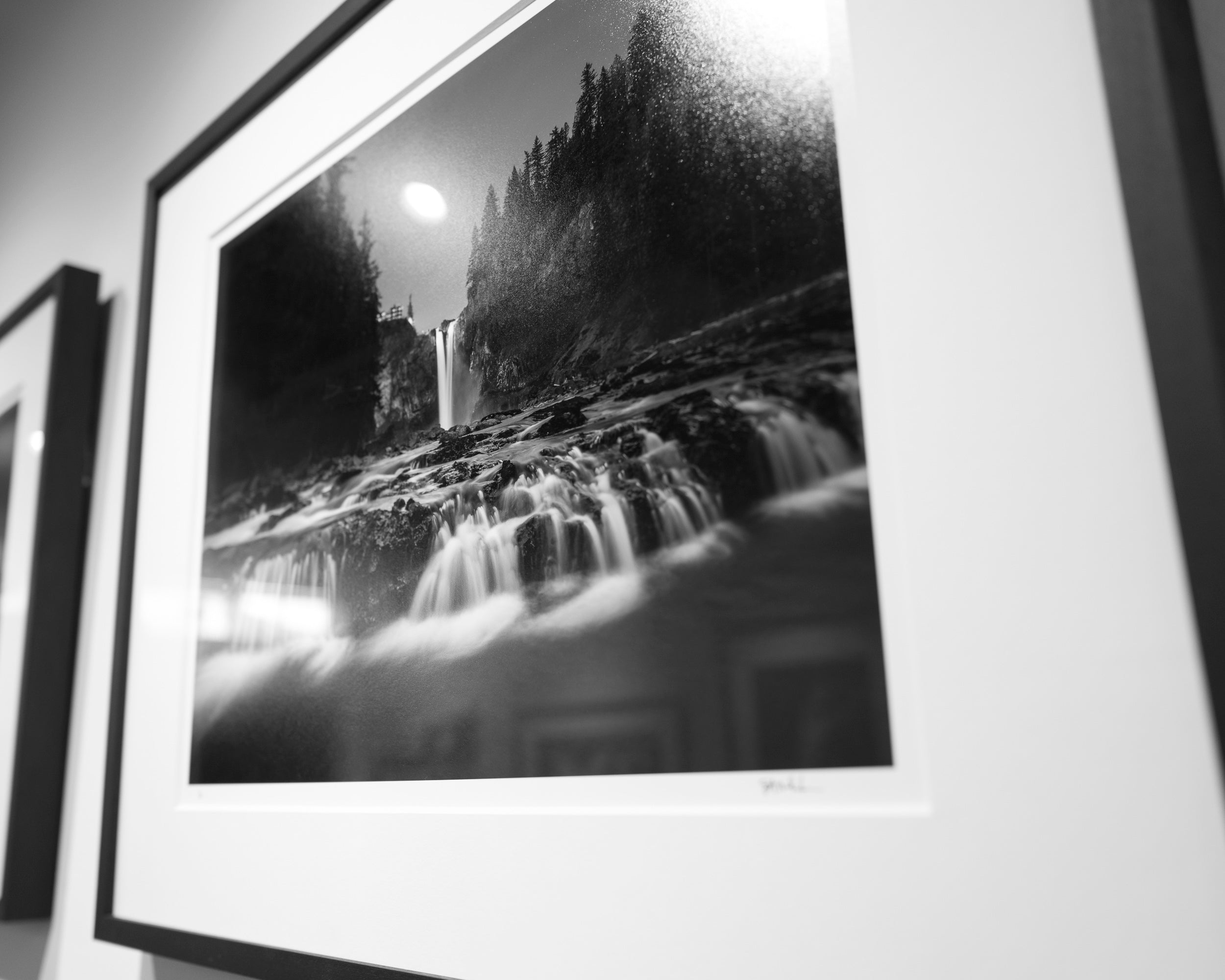 Cascading Streams below the Falls: Limited Edition Framed Print
